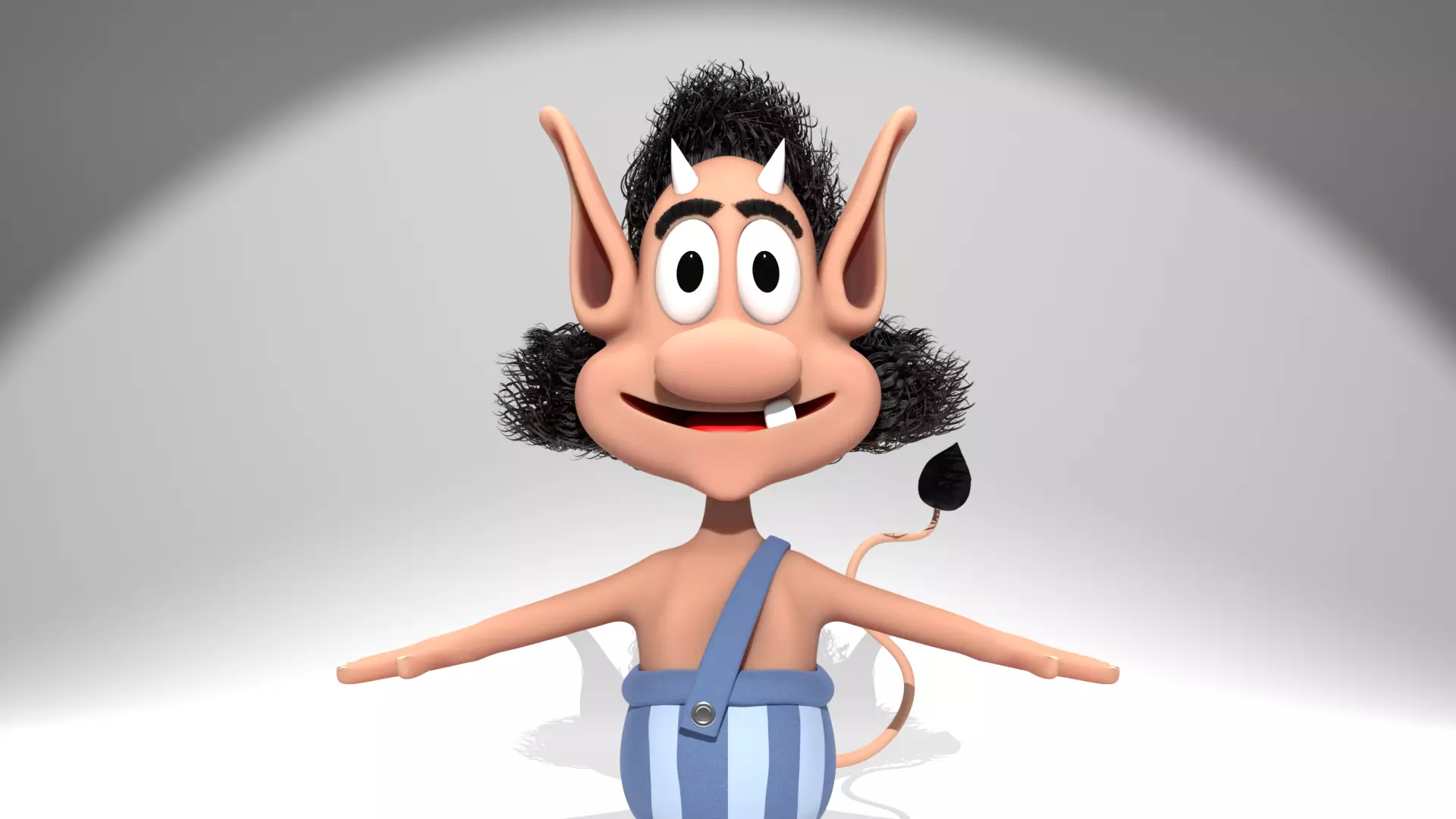 Hugo Character 3D model_0
