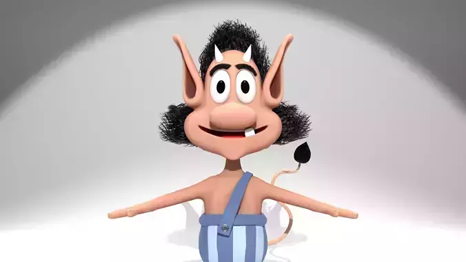 Hugo Character 3D model