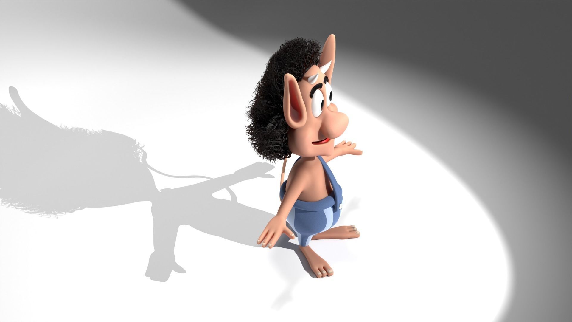 Hugo Character 3D model_4