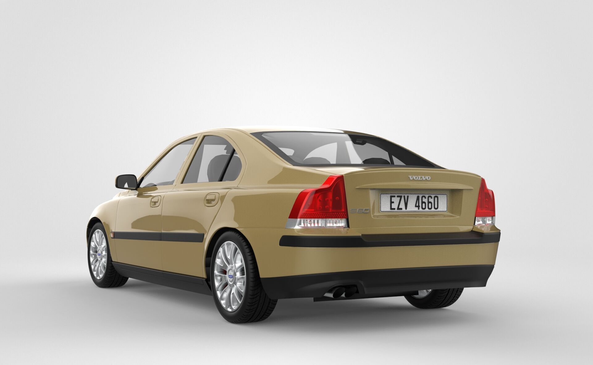 Volvo S60 3D model_3