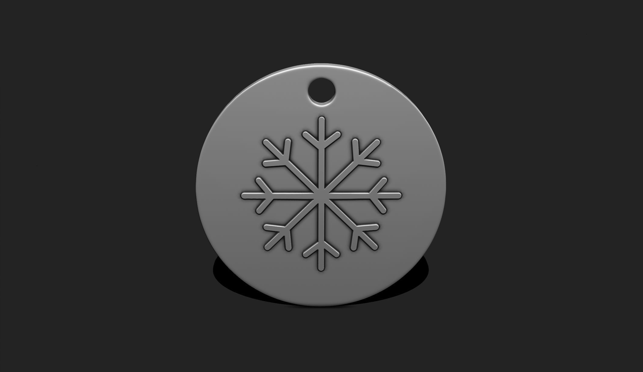 Christmas Ornament - Pendant -  Christmas Tree  - Decor - 04 3D print model_5