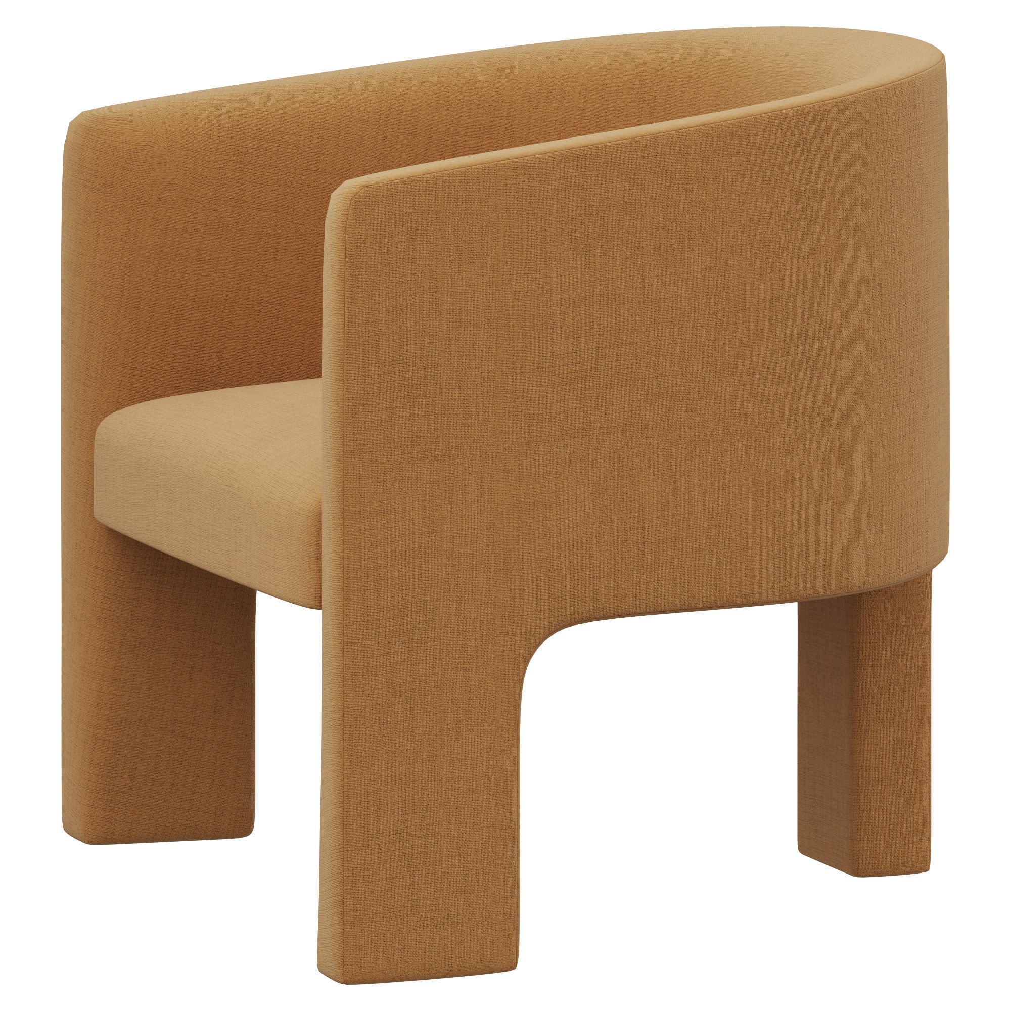 Restoration Hardware Ines Chair 3D model_2