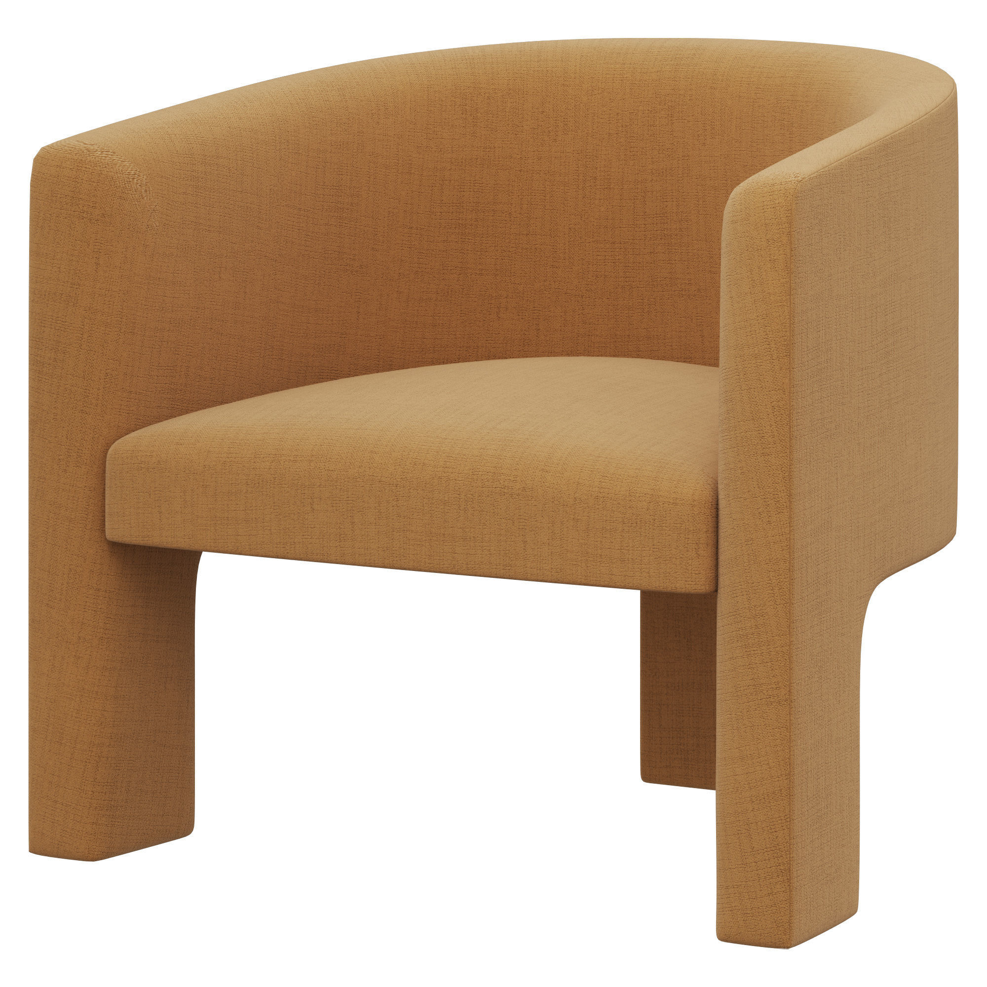 Restoration Hardware Ines Chair 3D model_1