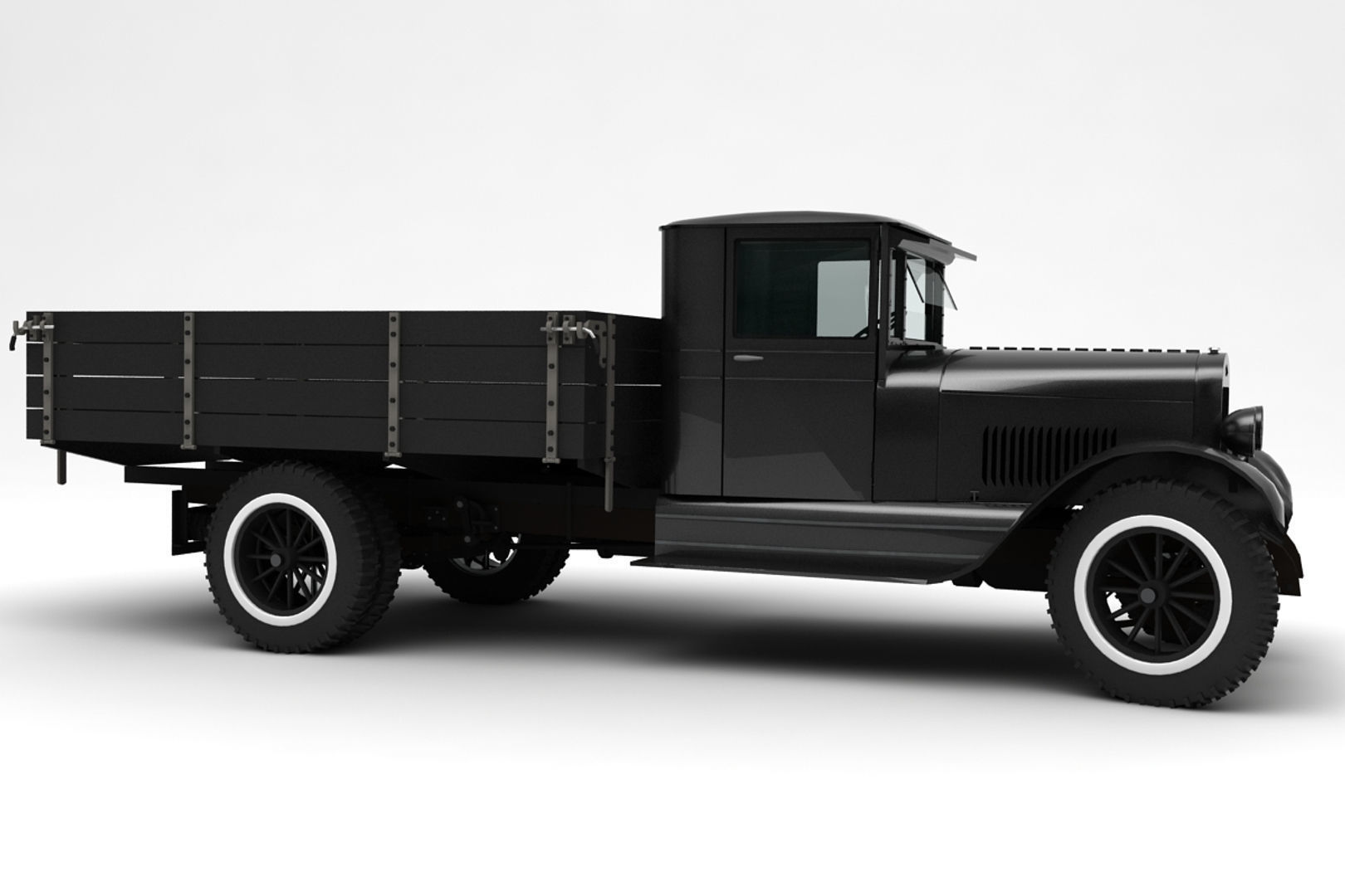 Old Truck 3D model_2