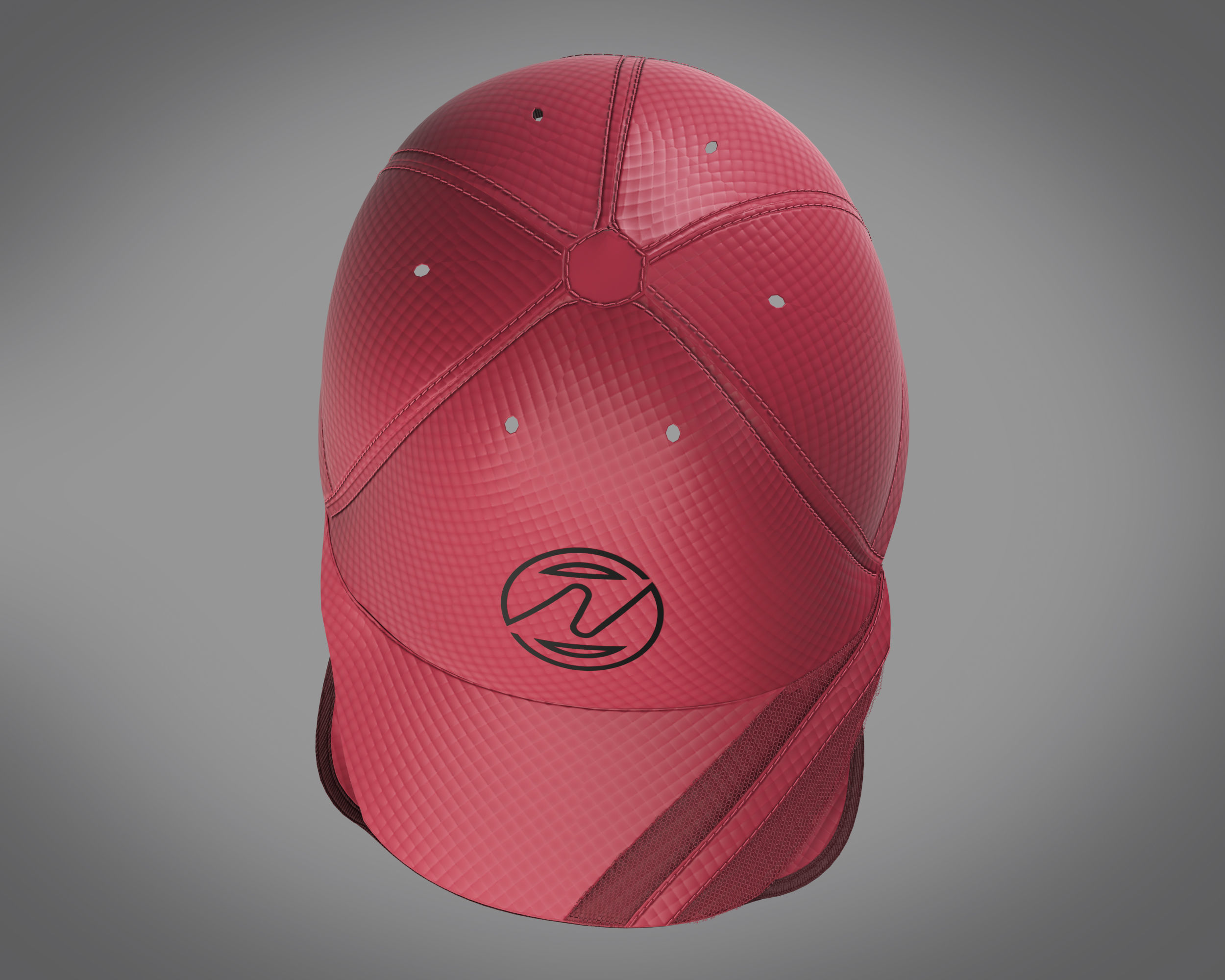Red Cap  Free 3D model_4