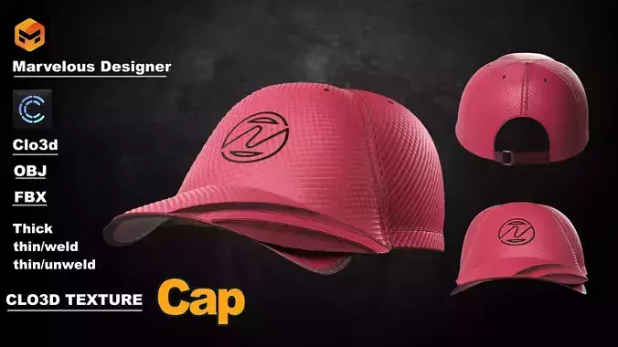 Red Cap  Free 3D model