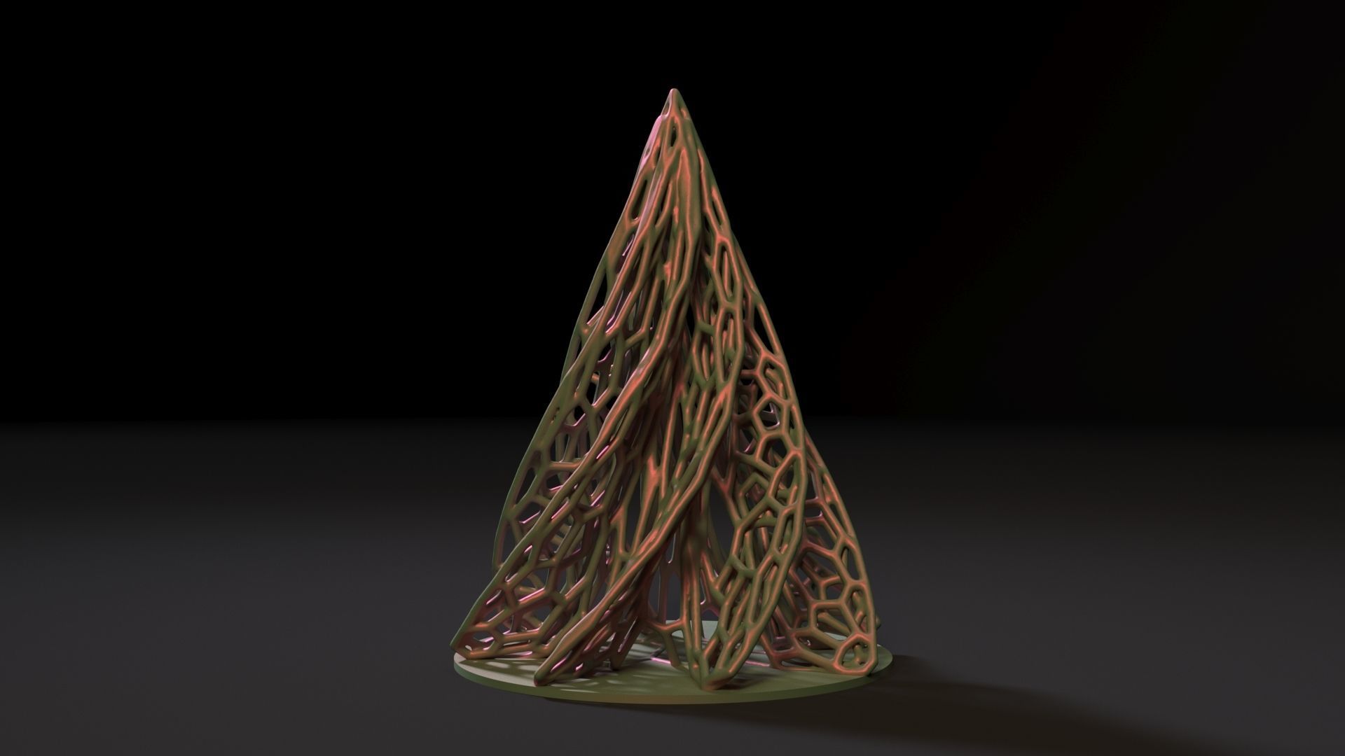 Christmas tree 5 3D print model_1