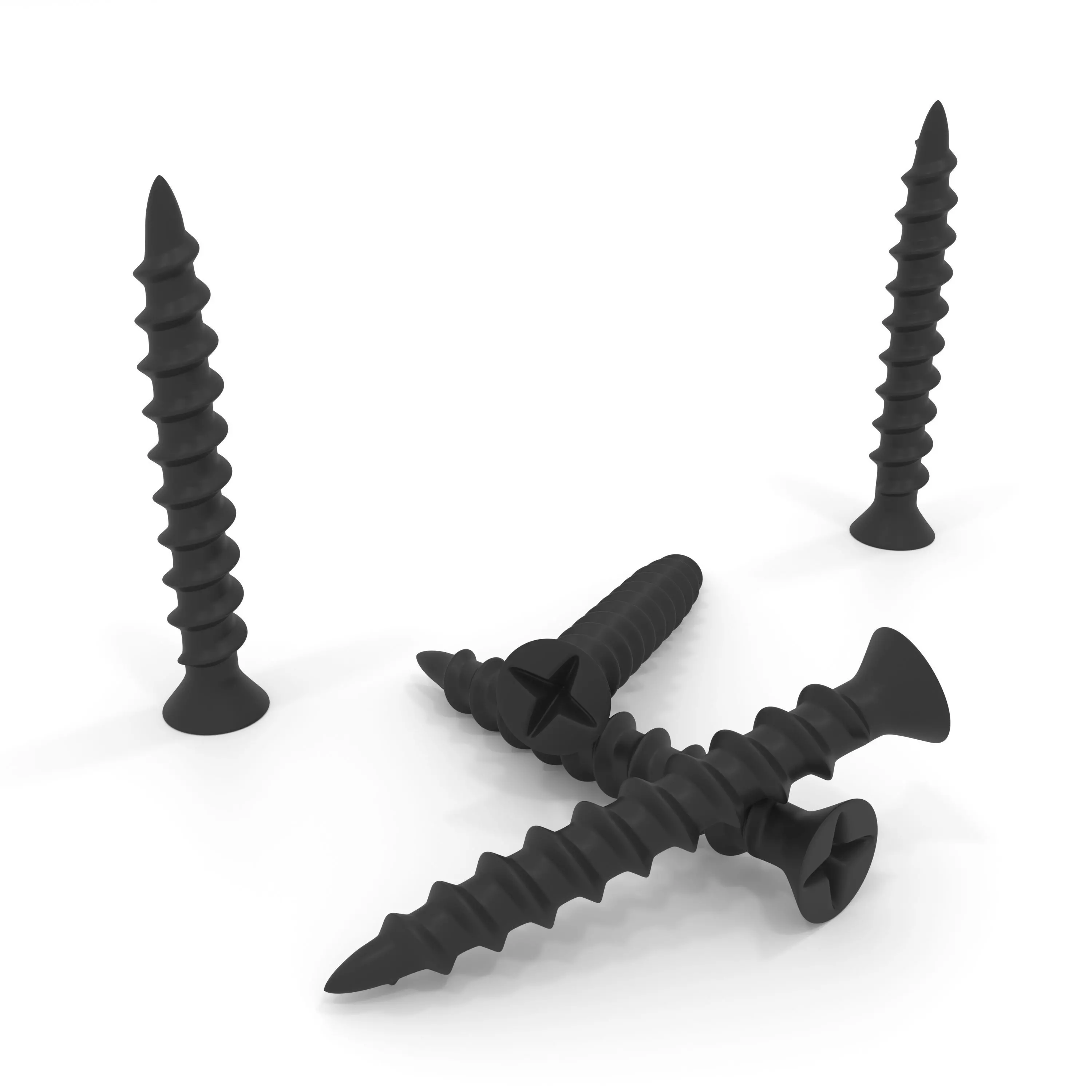 Screw screws 3D model_0