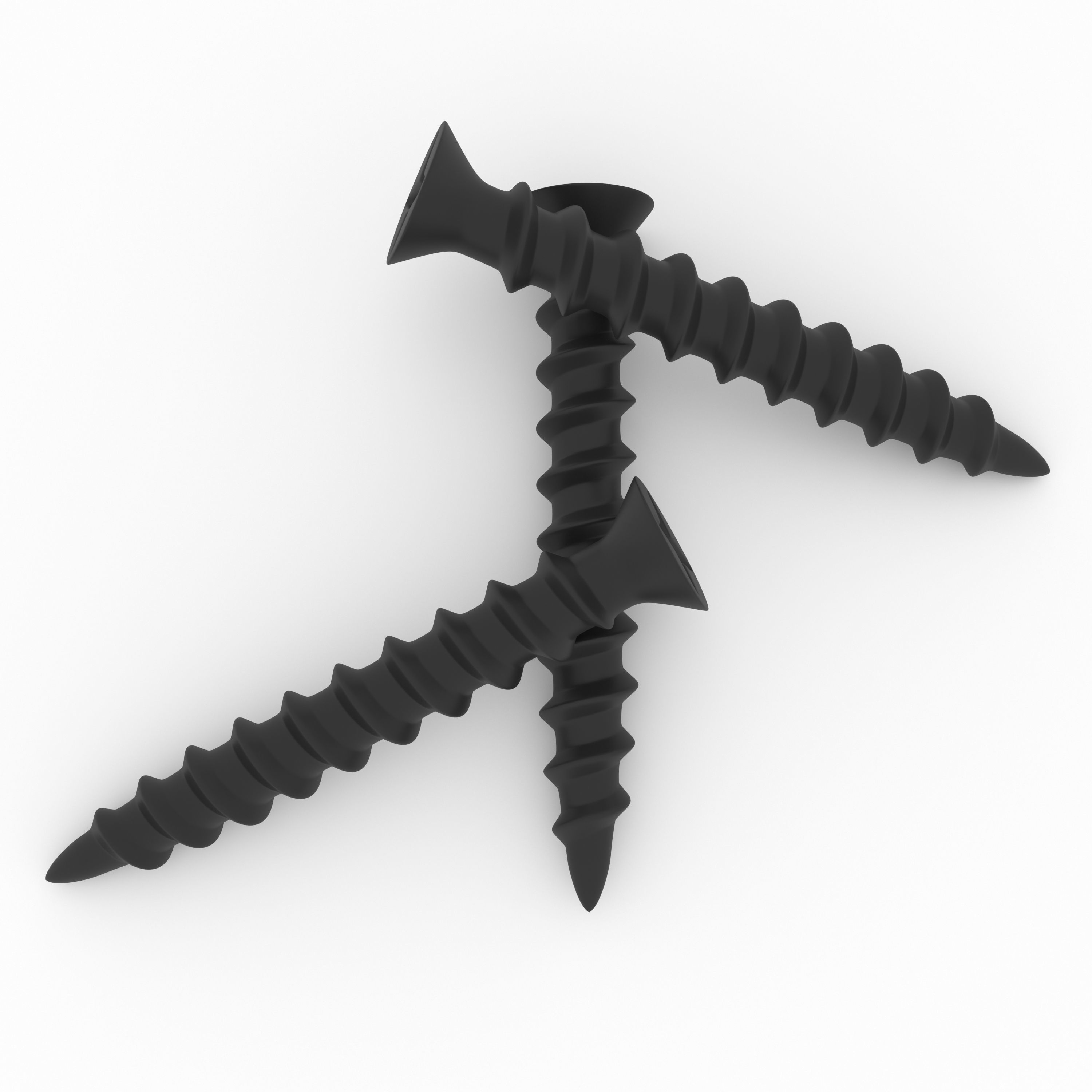 Screw screws 3D model_1