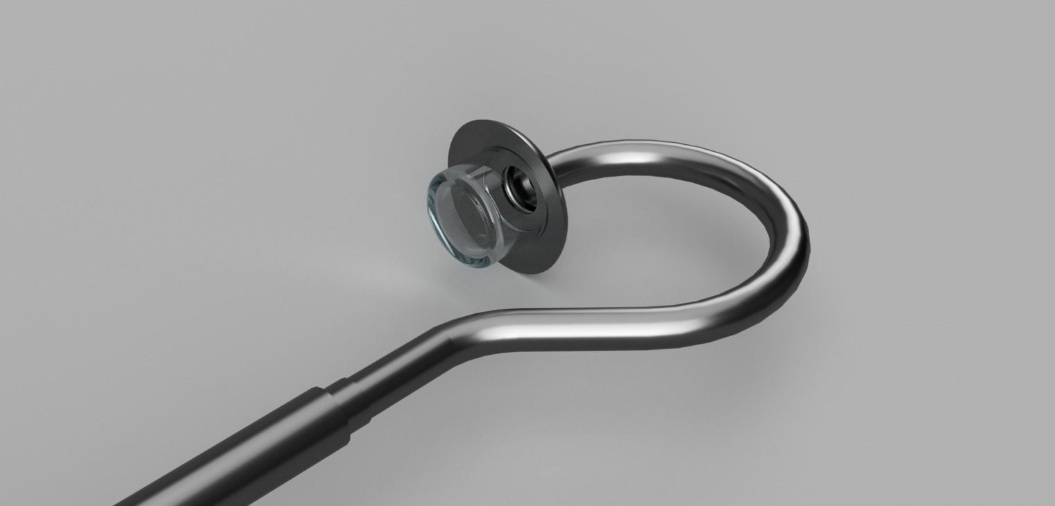 Set of 6 Street Lamps Variation 3D print model_4