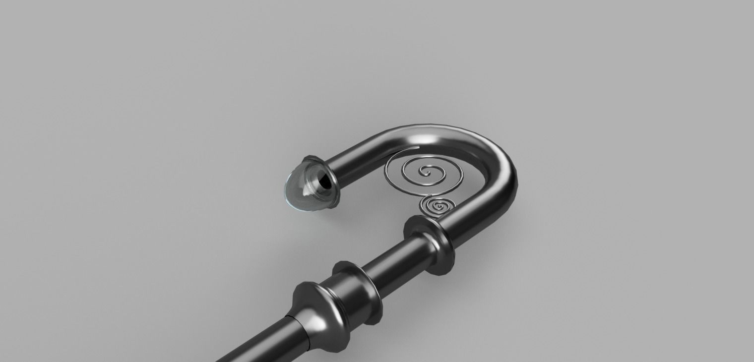 Set of 6 Street Lamps Variation 3D print model_7