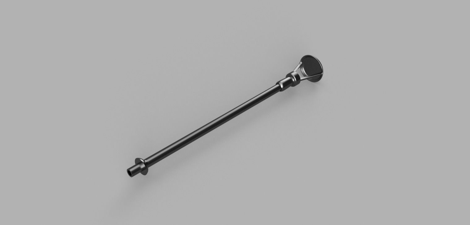 Set of 6 Street Lamps Variation 3D print model_5