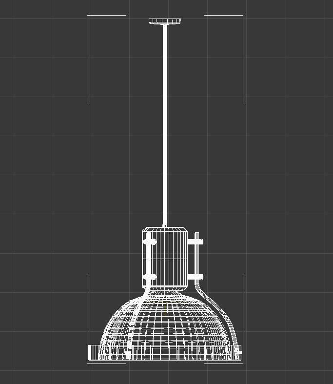 industrial hanging lamp 3D model_10