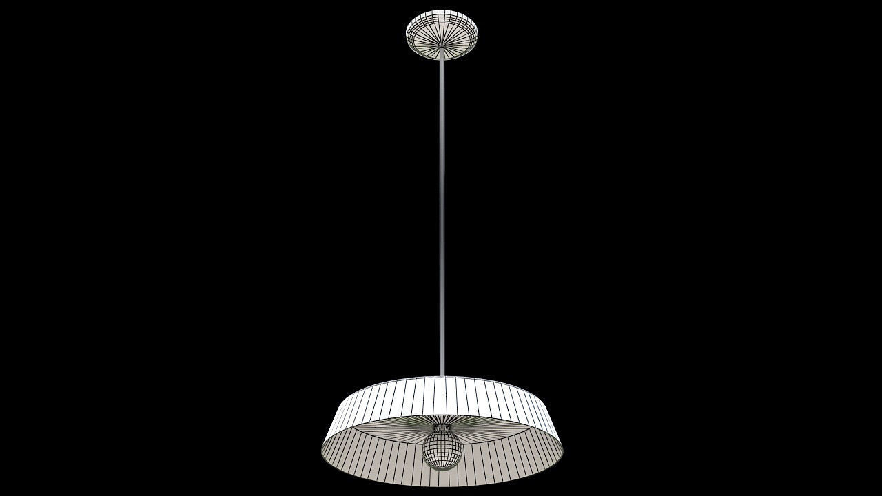 industrial style hanging lamp 3D model_6