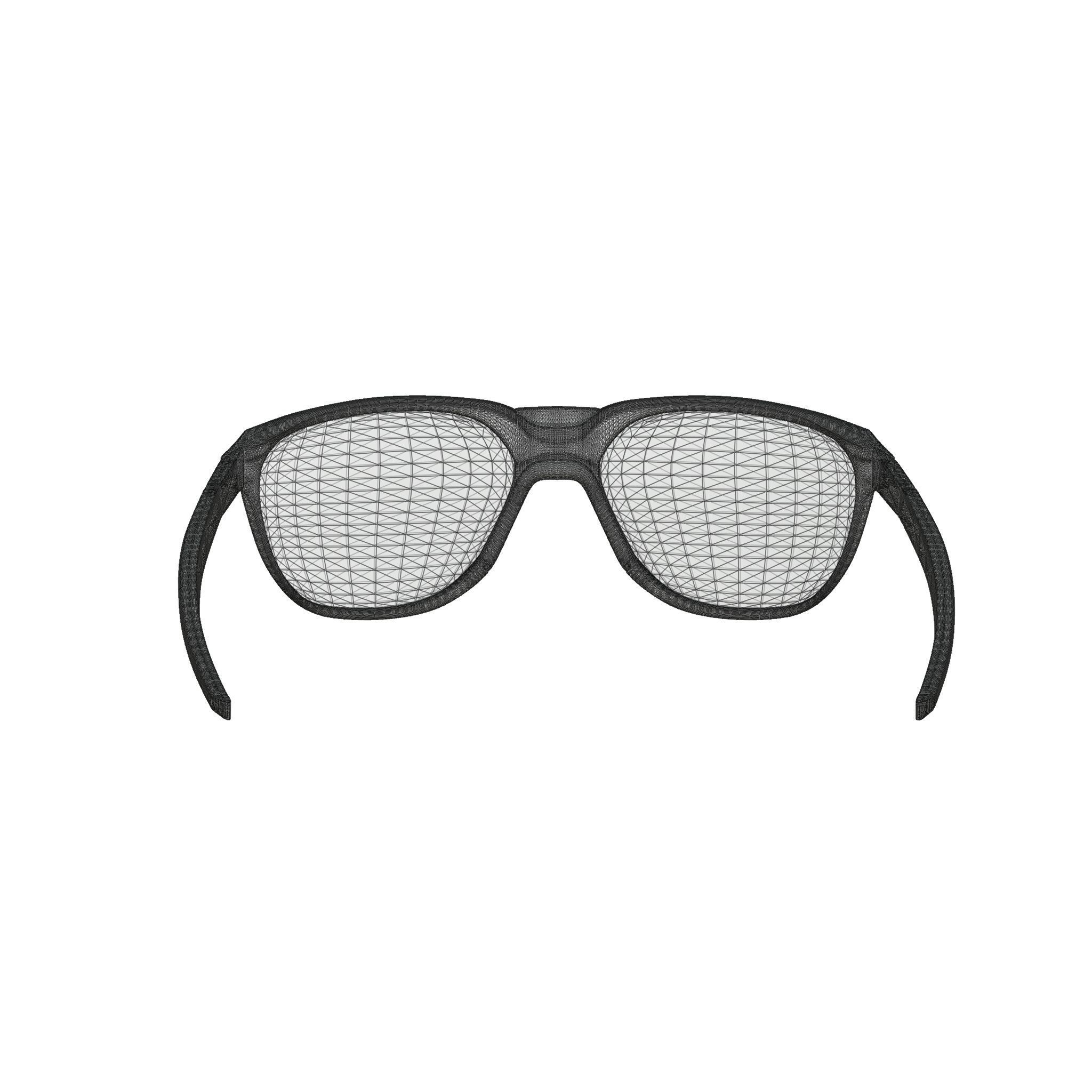 Oakley Anorak - Prizm Sapphire OO9420 Sport Glasses Low-poly 3D model_8