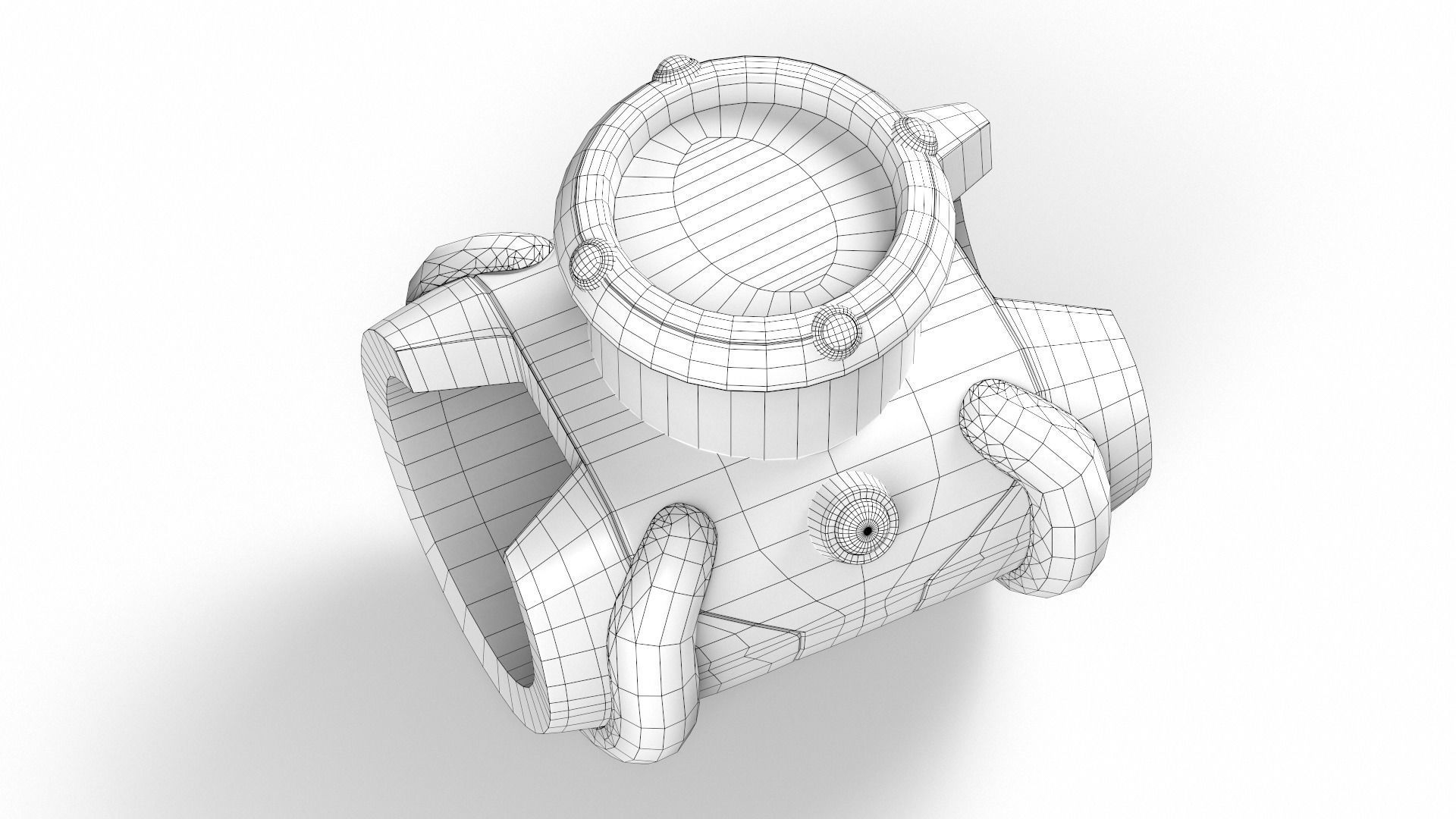 BEN 10 Omnitrix Low-poly 3D model_8