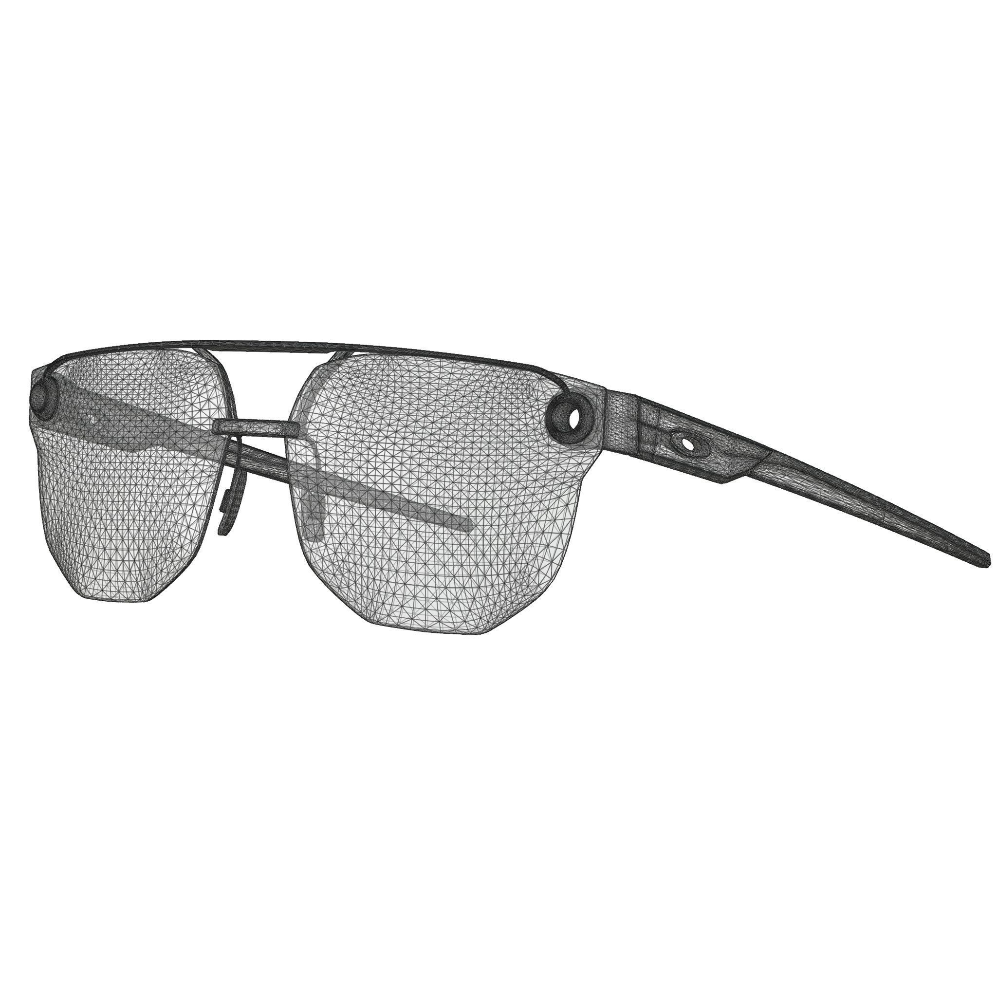 Oakley Chrystl - Prizm Sapphire OO4136 Sport Glasses Low-poly 3D model_4