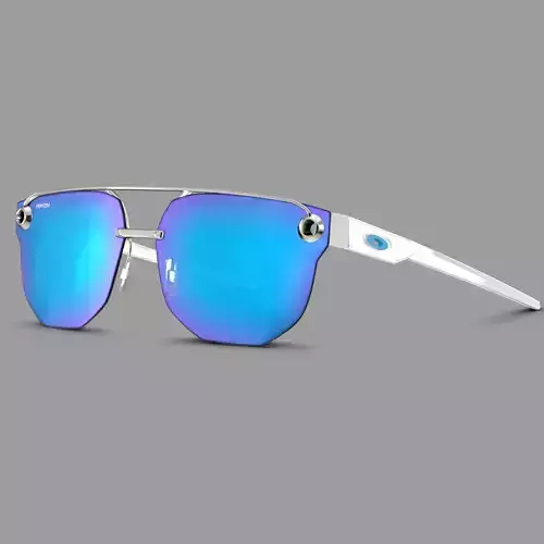 Oakley Chrystl - Prizm Sapphire OO4136 Sport Glasses Low-poly 3D model