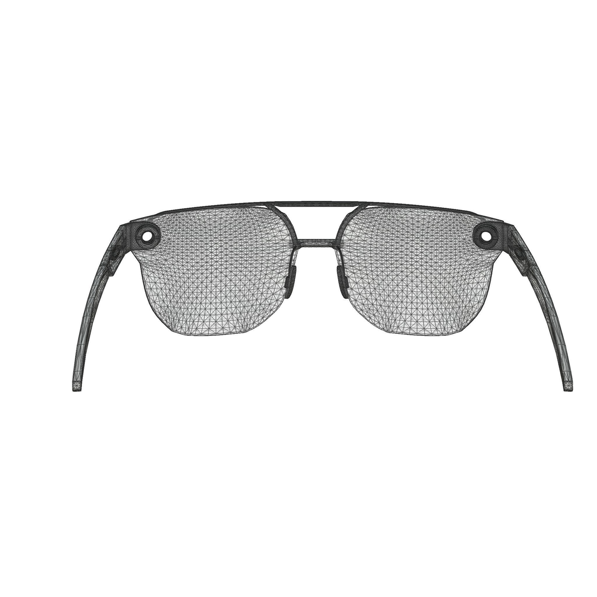 Oakley Chrystl - Prizm Grey Sport glasses Low-poly 3D model_6