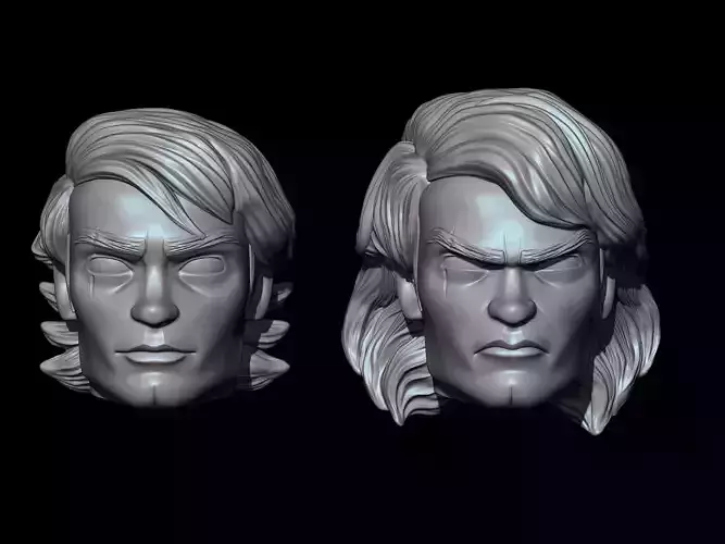 Anakin Skywalker y Clone Wars heads Pack