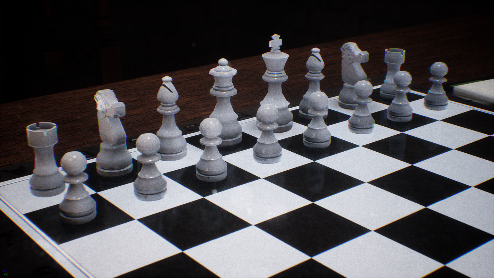 Chessboard  23 Assets Low-poly 3D model_2