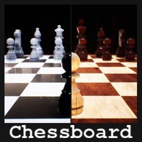 Chessboard  23 Assets Low-poly 3D model_17