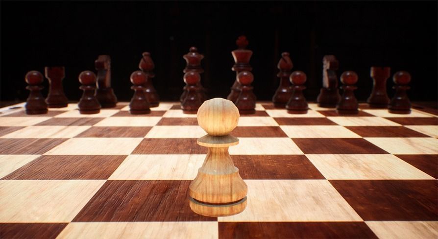 Chessboard  23 Assets Low-poly 3D model_16