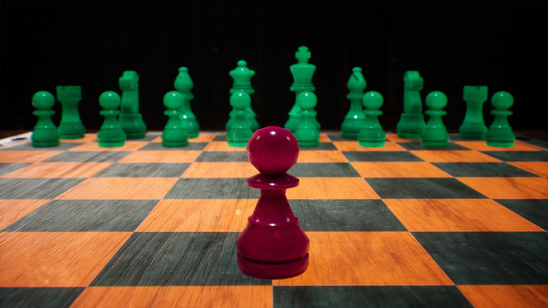 Chessboard  23 Assets Low-poly 3D model_12