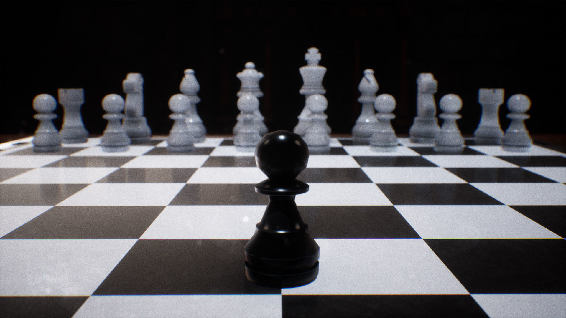 Chessboard  23 Assets Low-poly 3D model_13