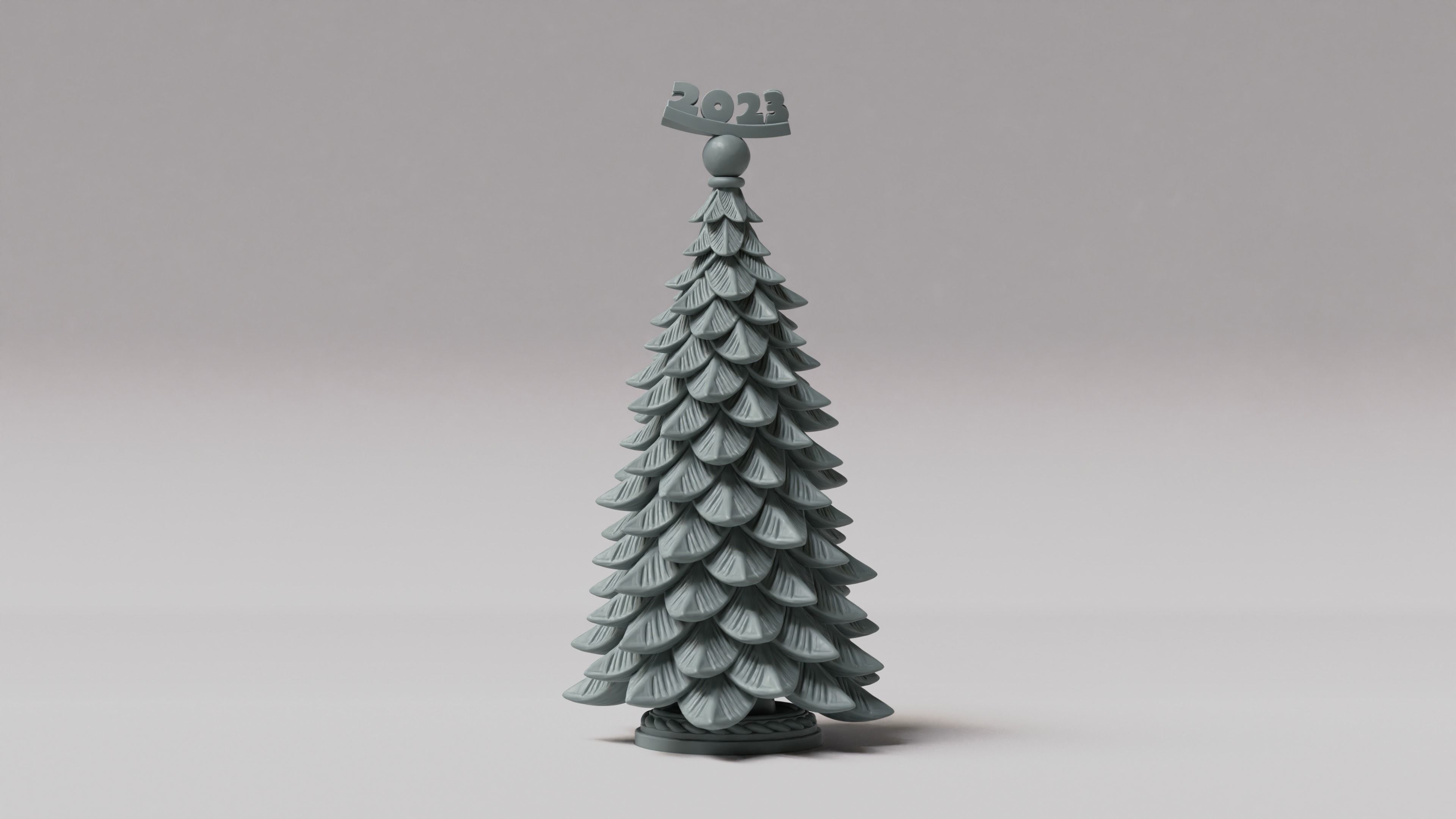 Christmas tree 3d pribtable model 3D print model_6