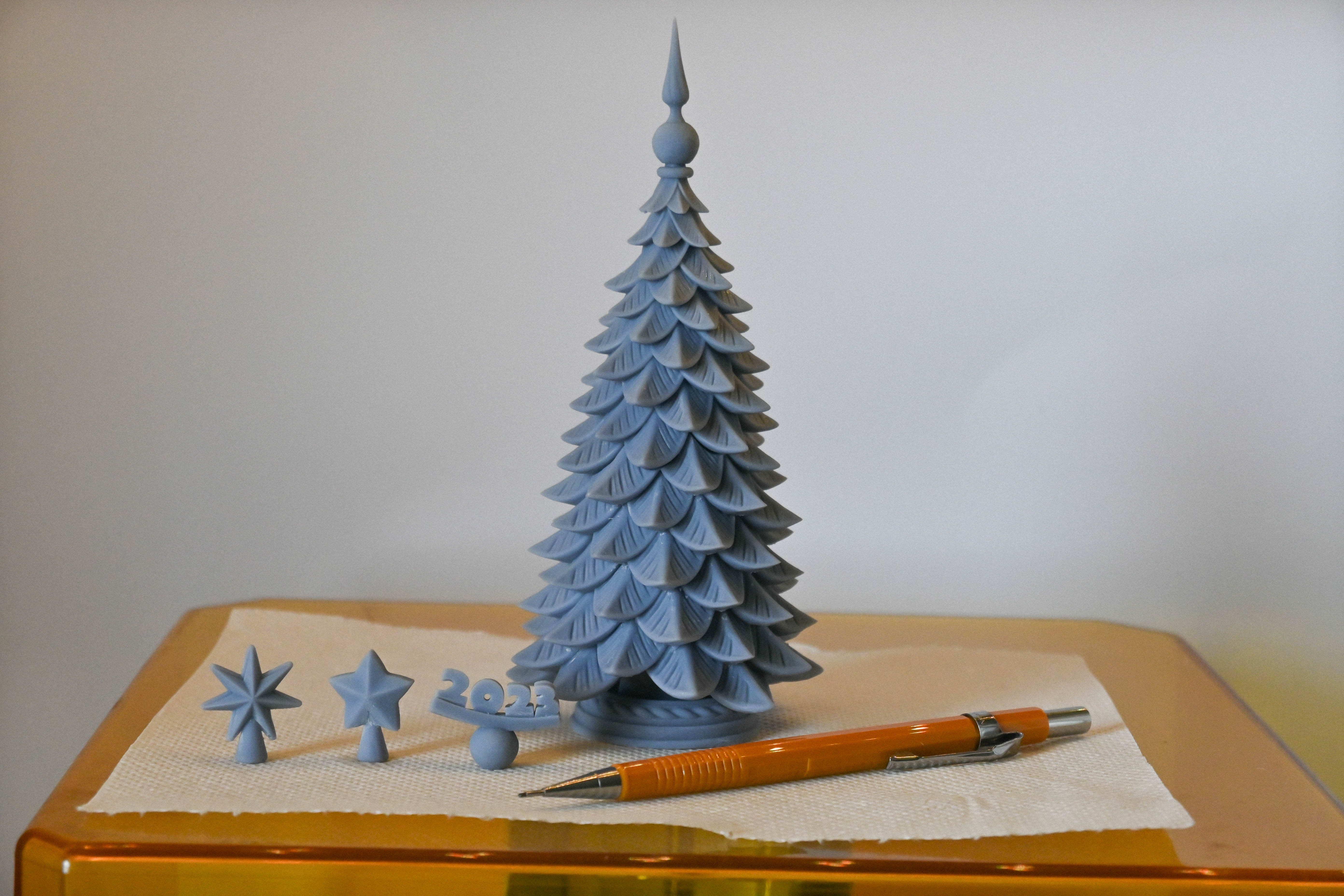 Christmas tree 3d pribtable model 3D print model_4