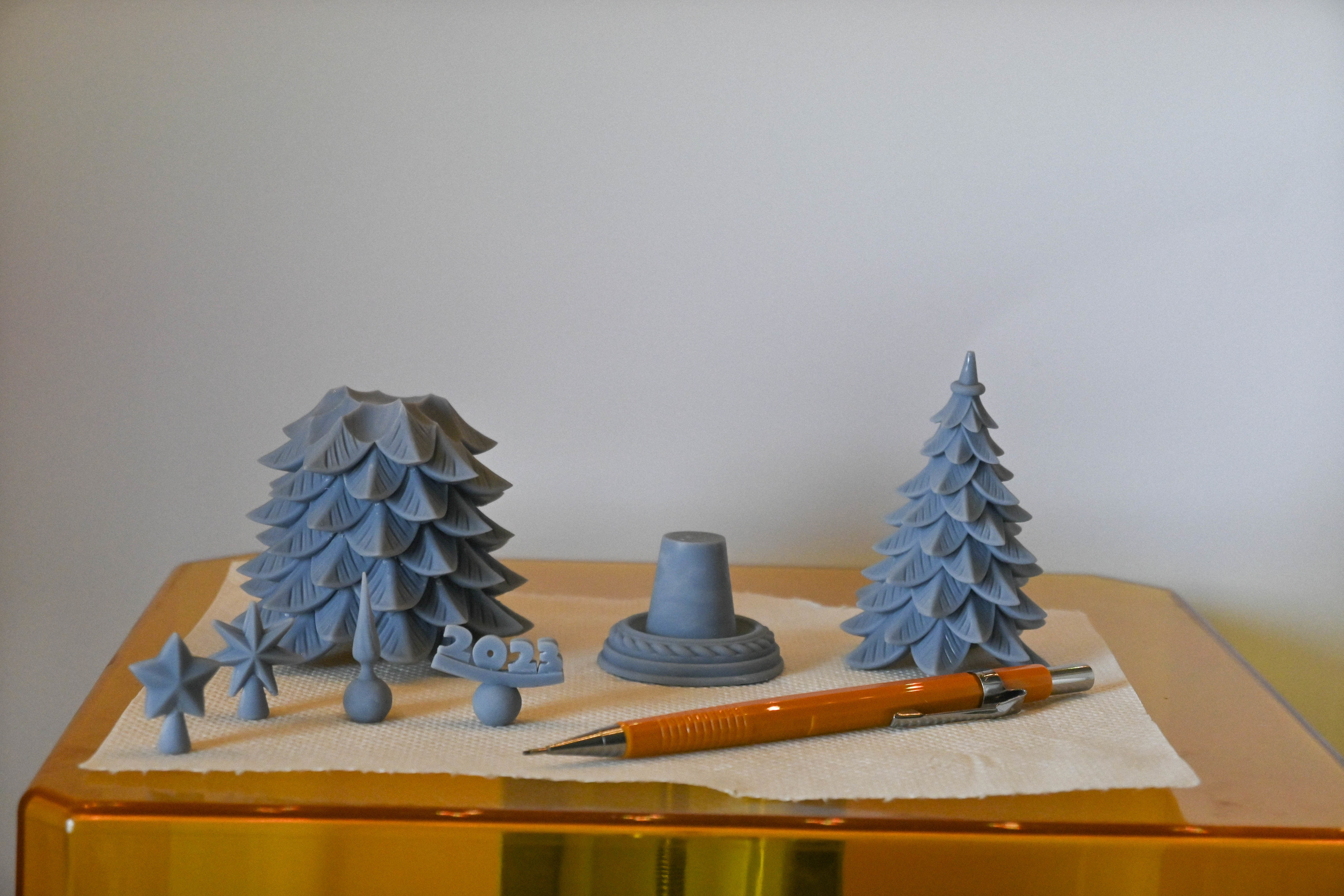 Christmas tree 3d pribtable model 3D print model_3