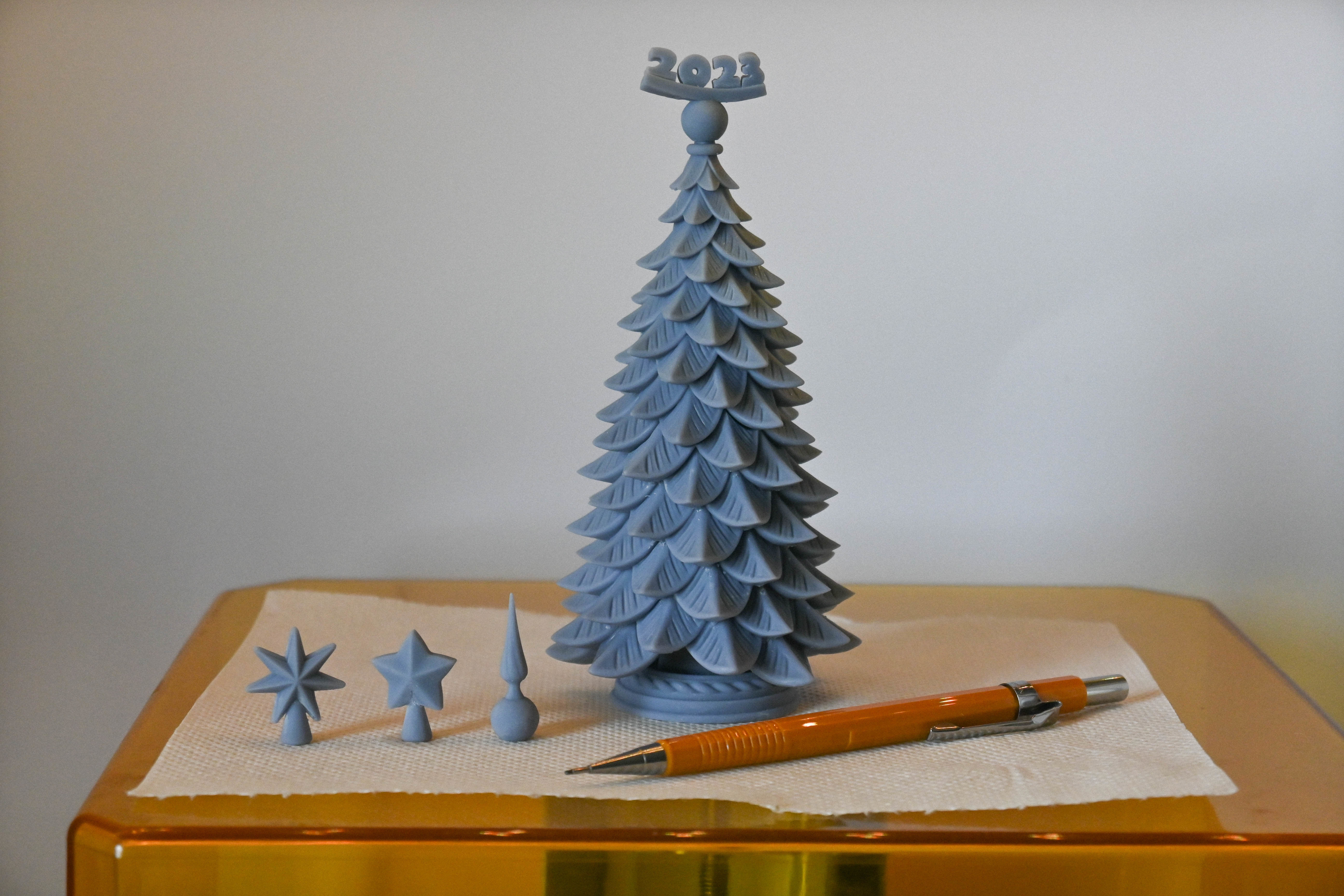 Christmas tree 3d pribtable model 3D print model_2