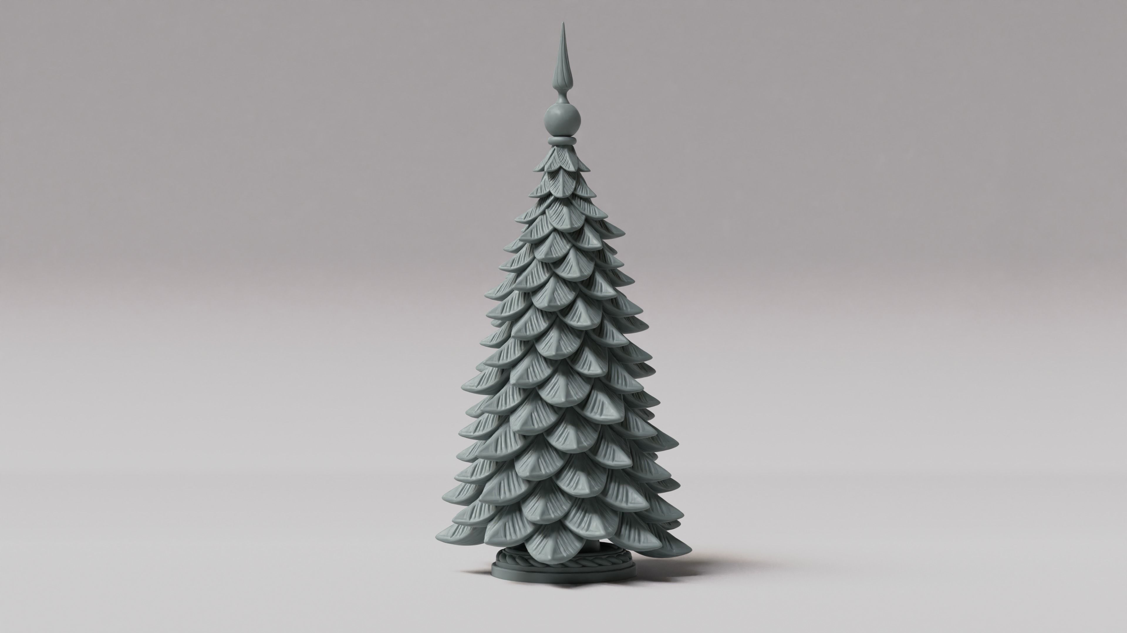 Christmas tree 3d pribtable model 3D print model_7