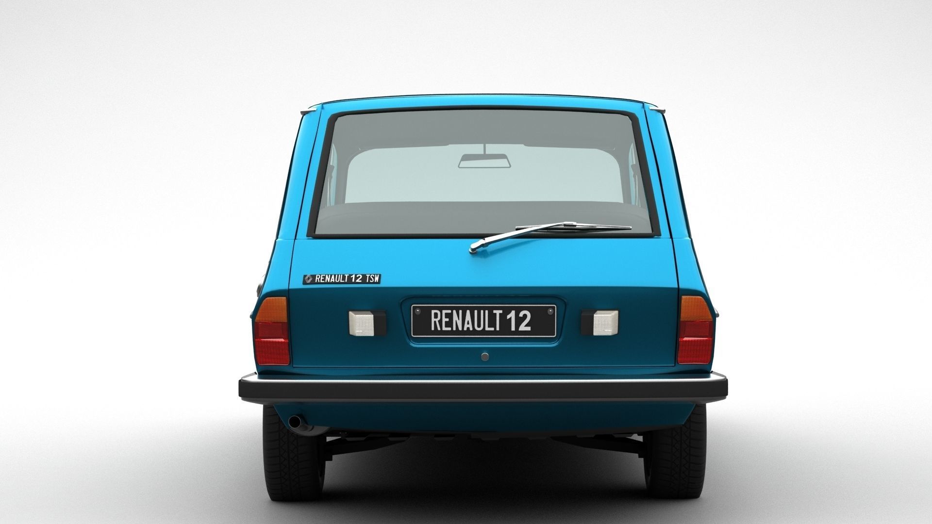 Renault 12 TSW 3D model_4