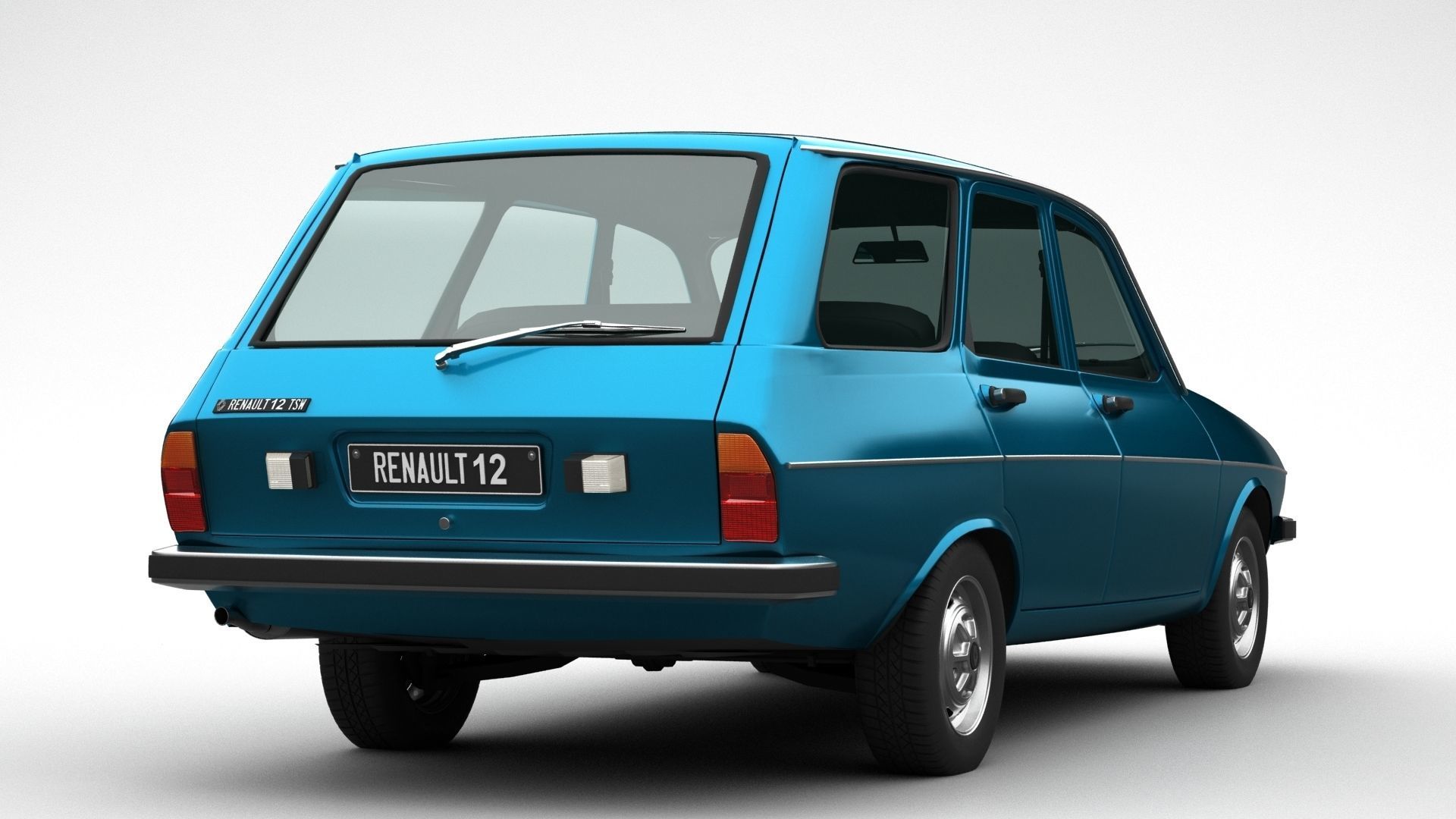 Renault 12 TSW 3D model_5