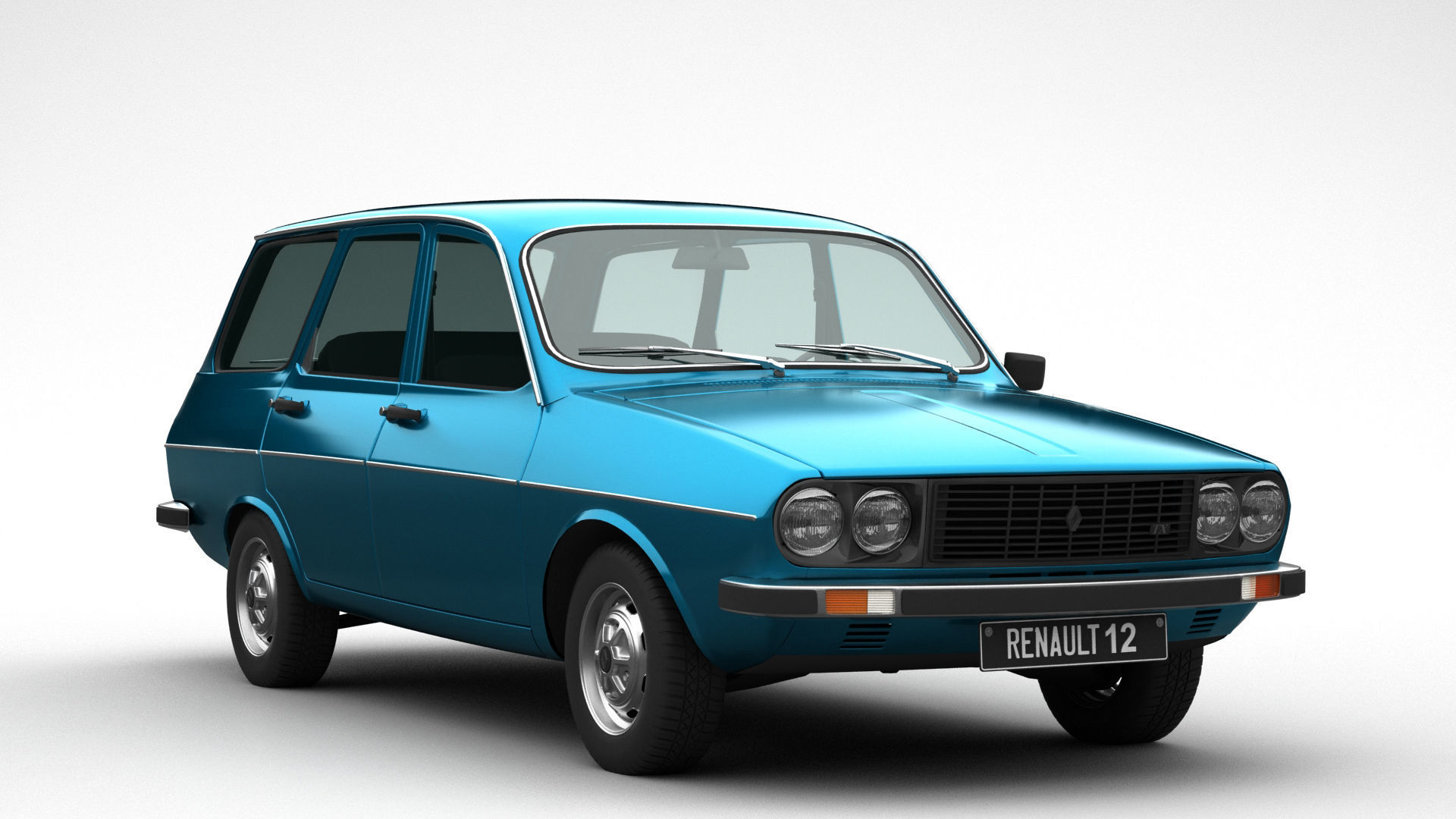 Renault 12 TSW 3D model_9