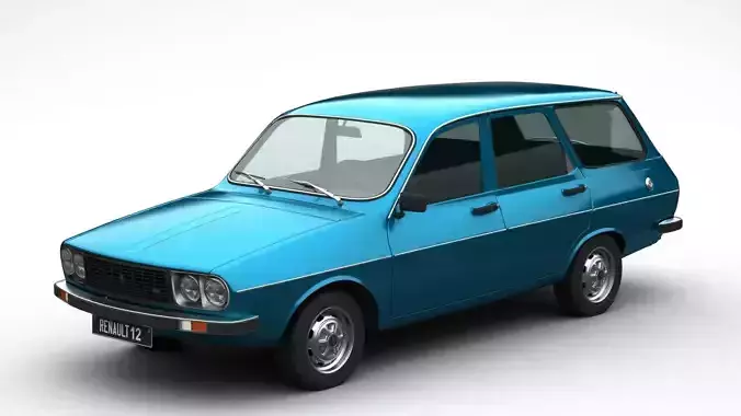 Renault 12 TSW 3D model