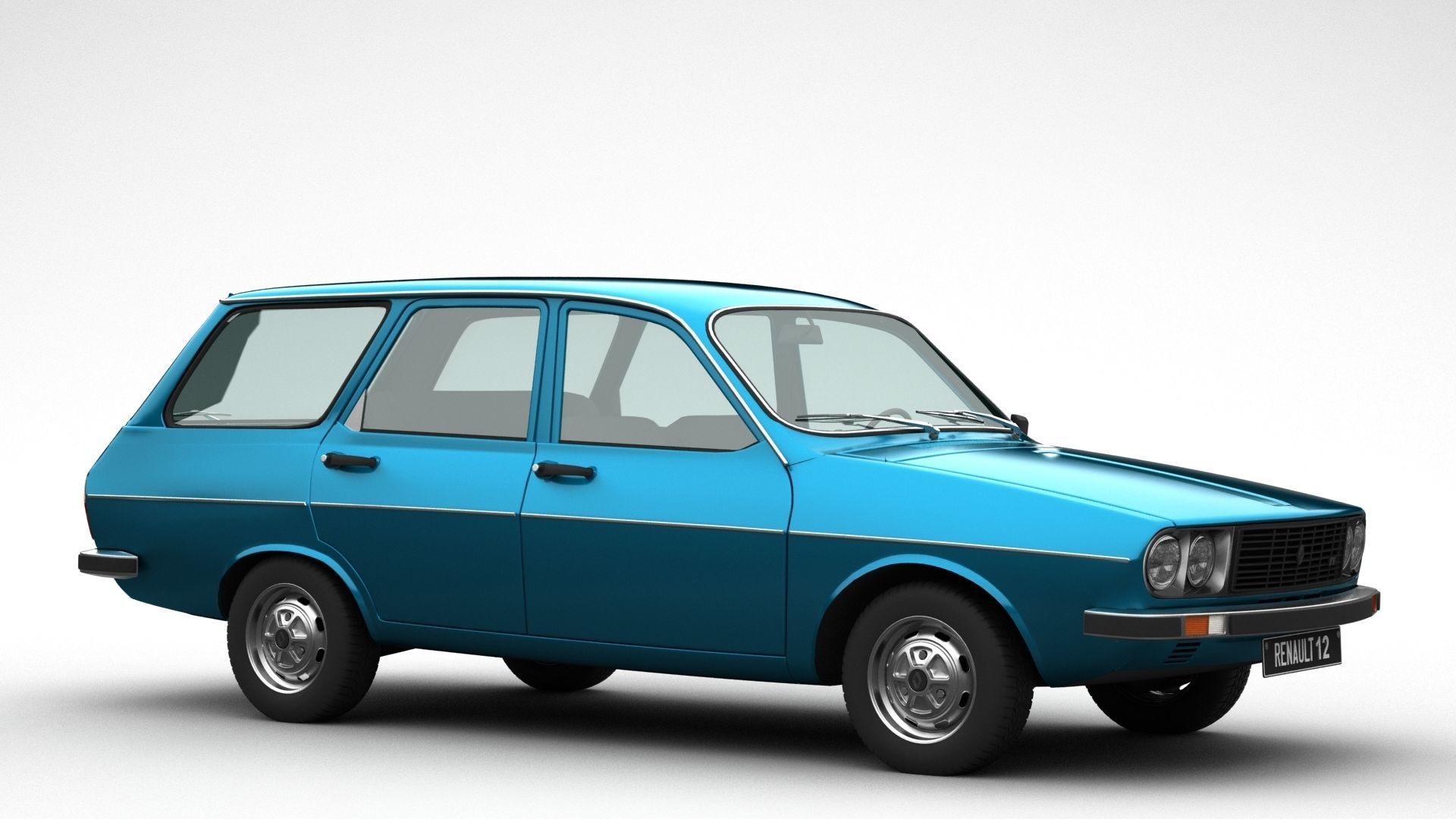 Renault 12 TSW 3D model_8