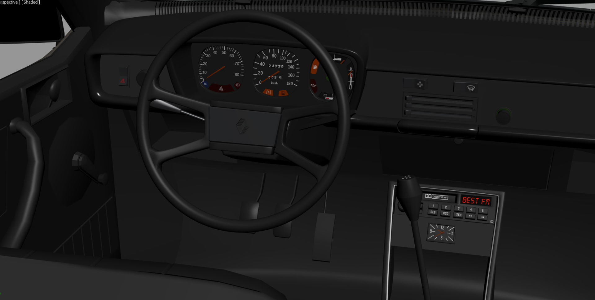 Renault 12 TSW 3D model_12