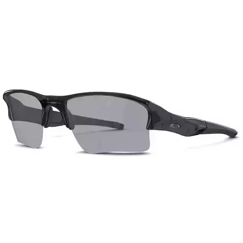 Oakley Flak Jacket XLJ -  Black Iridium Sport Glasses Low-poly 3D model