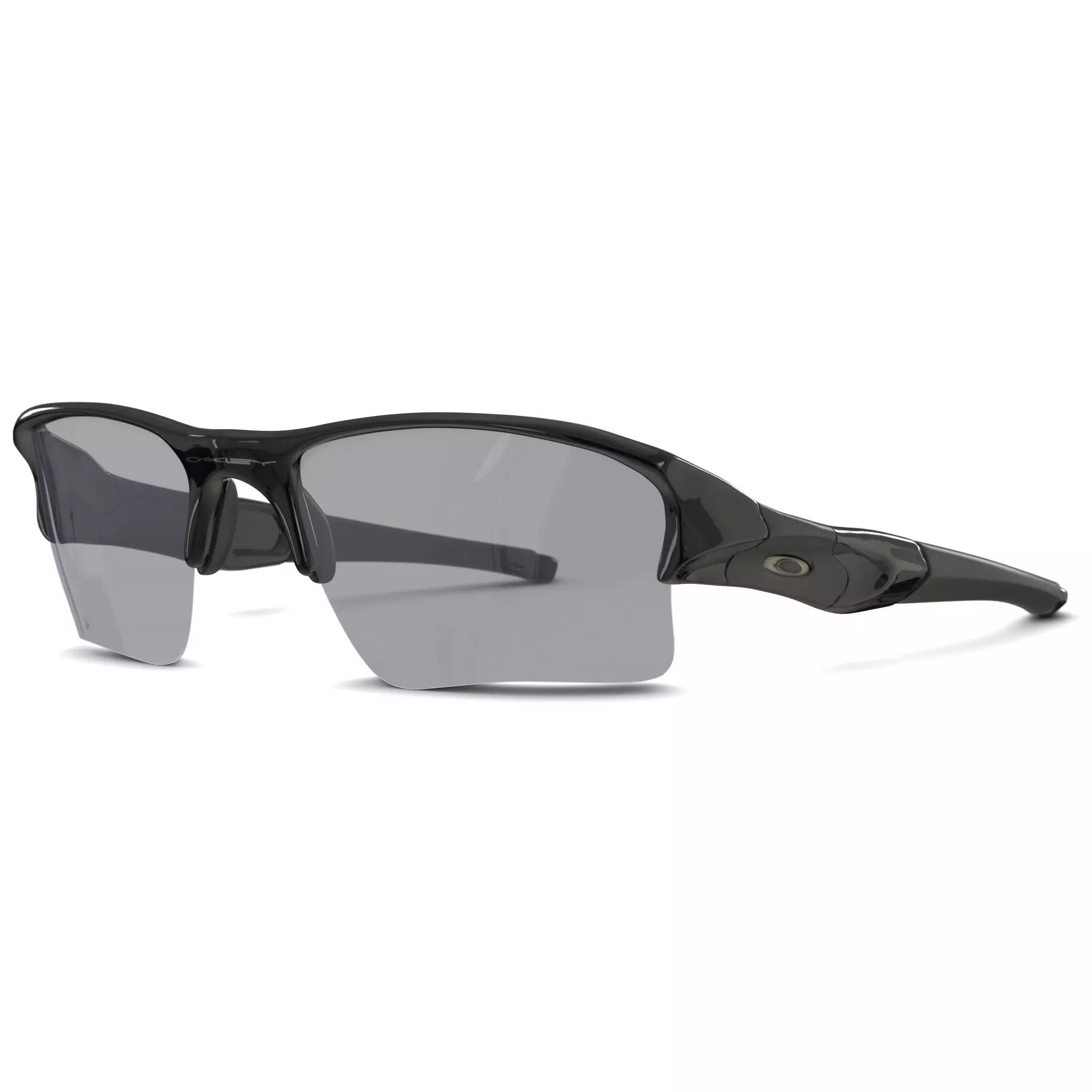 Oakley Flak Jacket XLJ -  Black Iridium Sport Glasses Low-poly 3D model_0