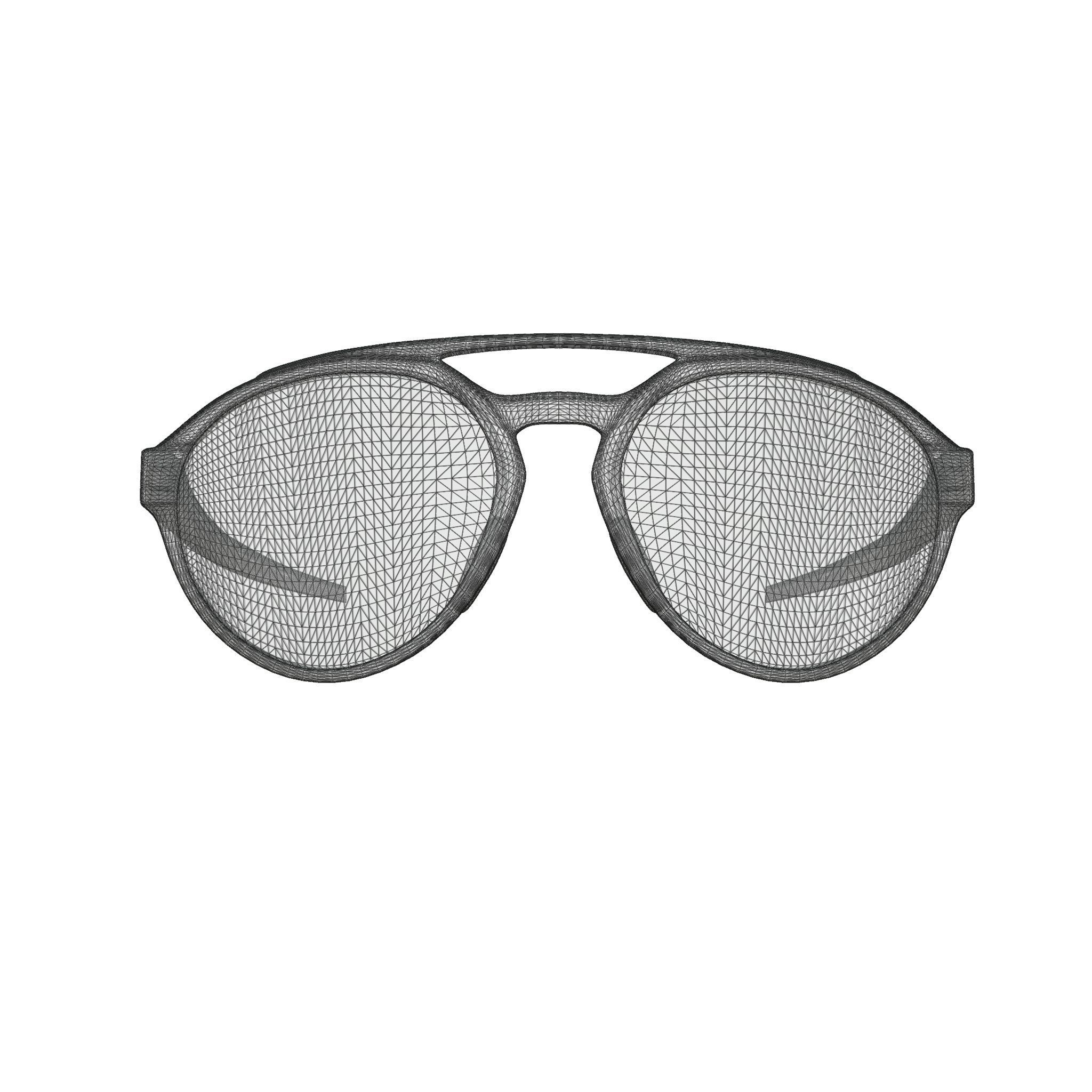 Oakley Forager Prizm Road OO9421 Sport glasses Low-poly 3D model_7