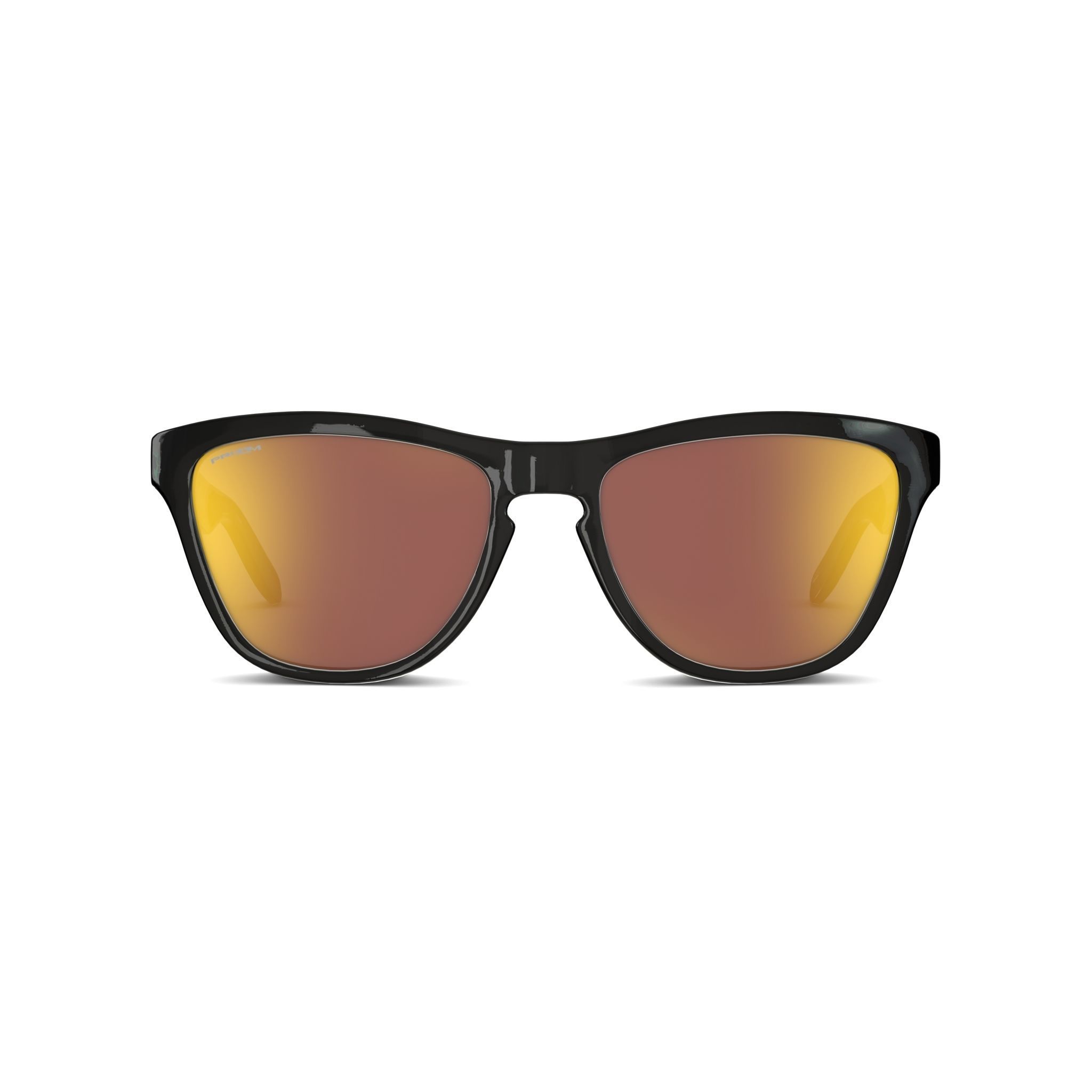 Oakley Frogskins Prizm Ruby Polarized Sport glasses Low-poly 3D model_2