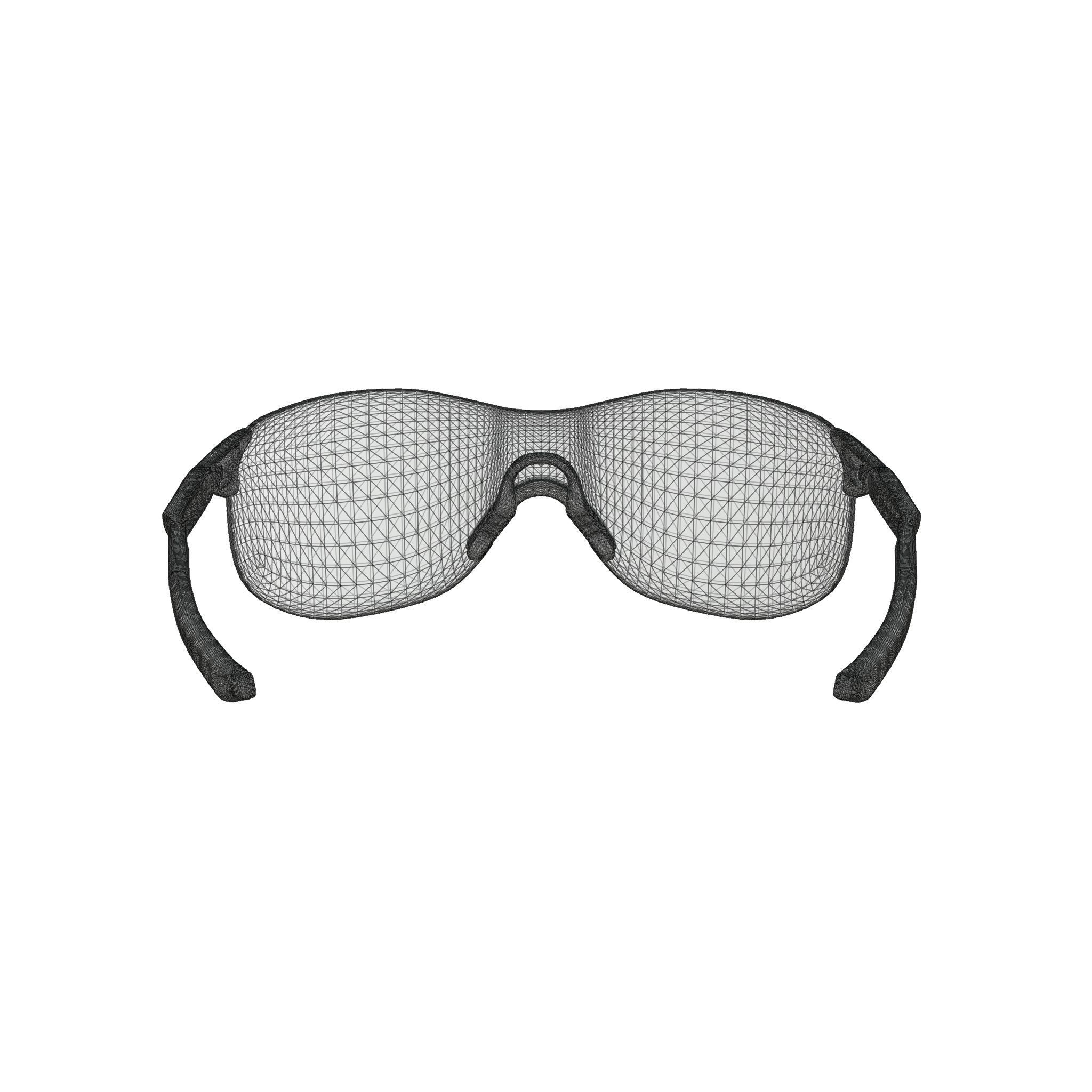 Oakley EVZero Ascend Prizm Dark Golf Sport glasses  Low-poly 3D model_6