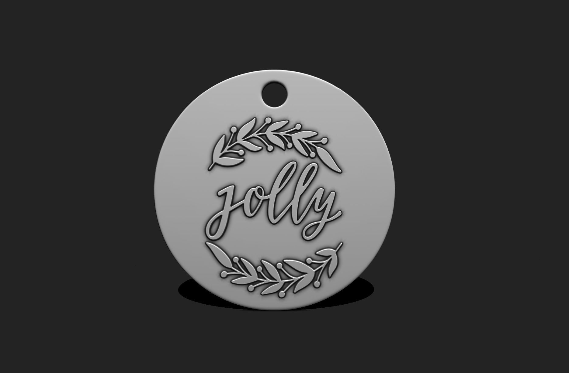Christmas Ornament - Pendant -  Christmas Tree  - Decor - 06 3D print model_2