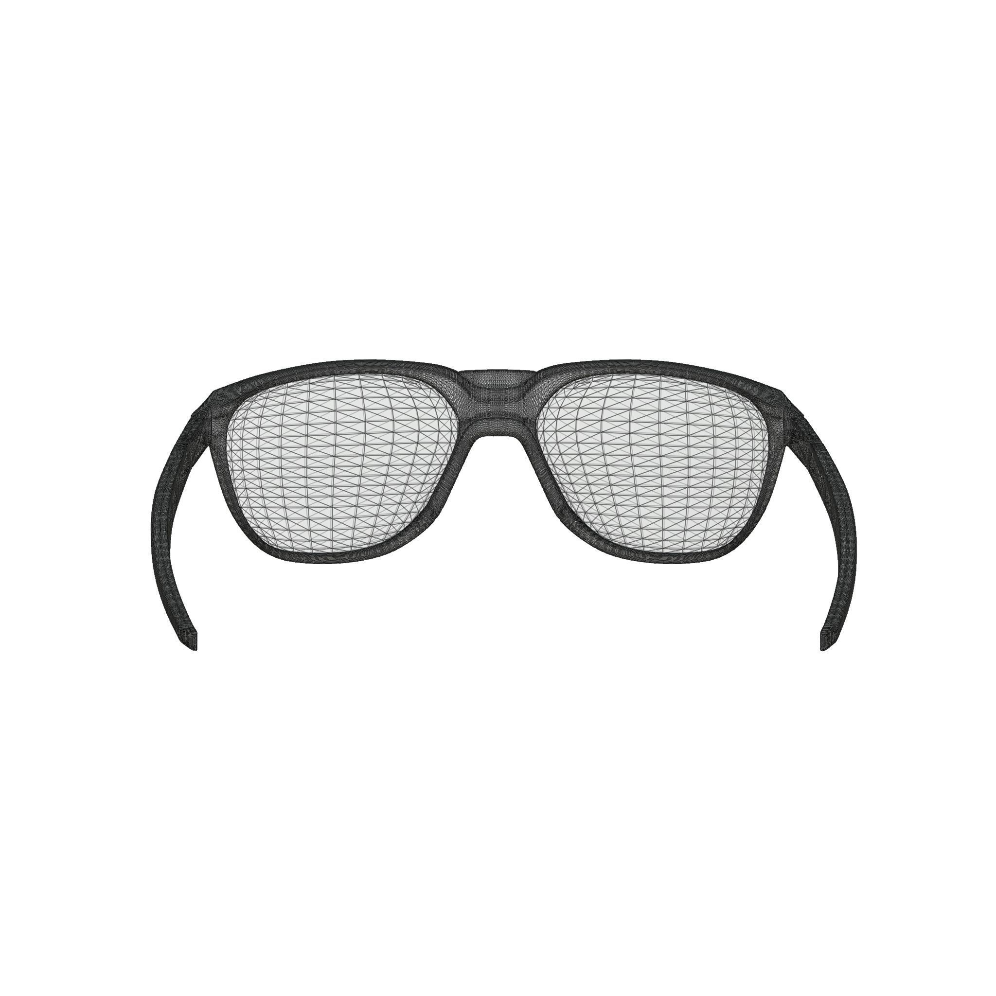 Oakley Anorak Prizm Ruby Sport glasses Low-poly 3D model_6