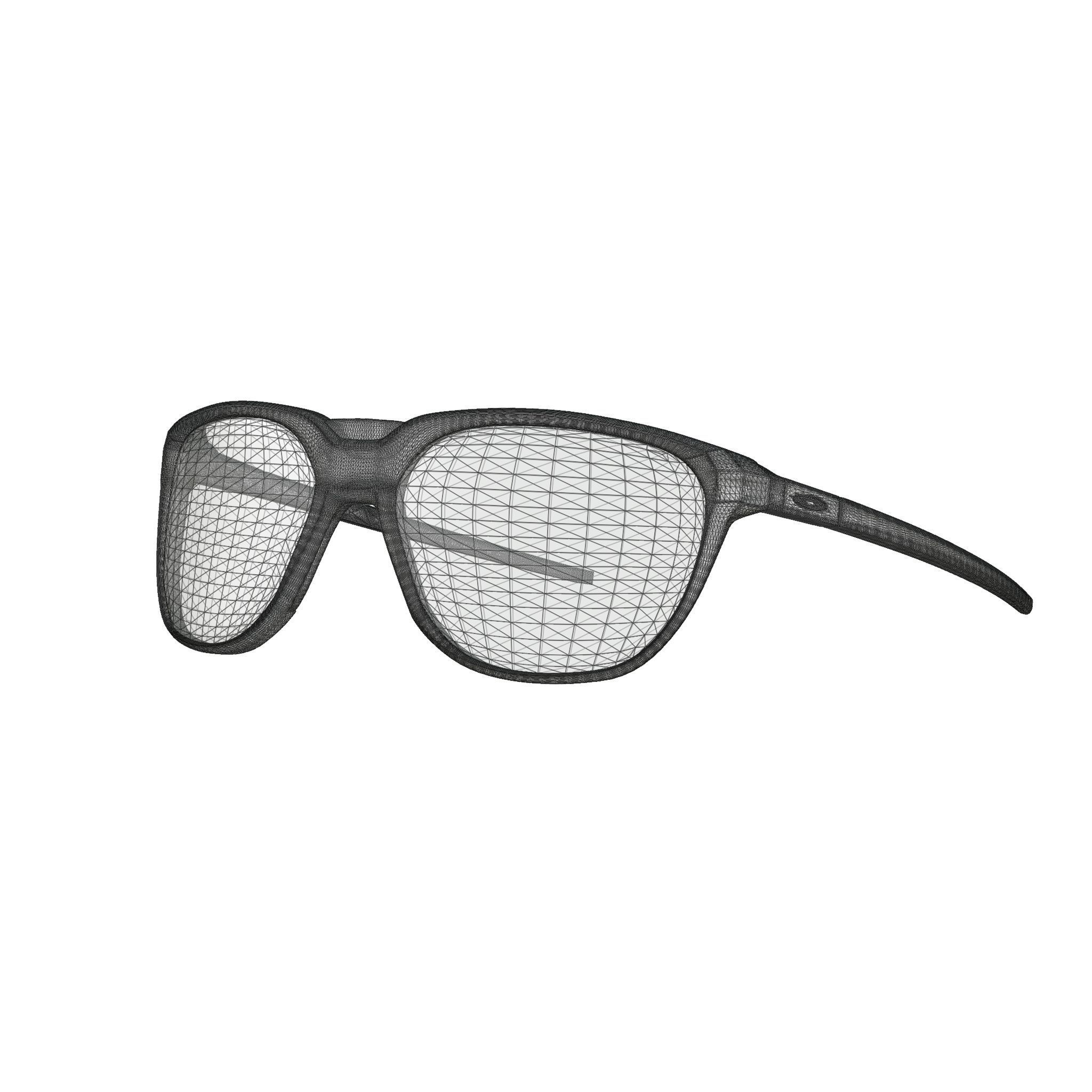 Oakley Anorak Prizm Ruby Sport glasses Low-poly 3D model_5