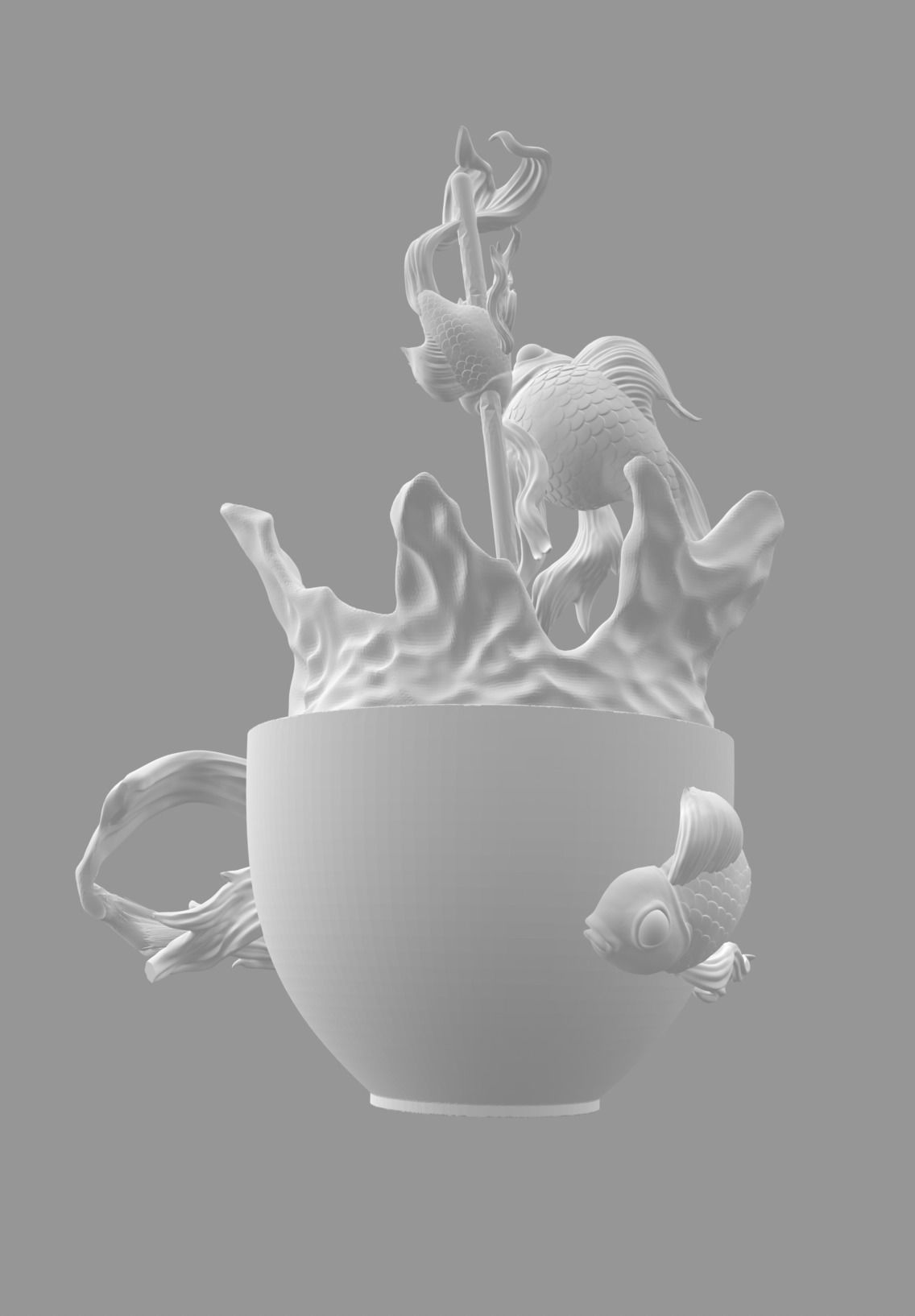 Unexpected Teacup Free 3D print model_2