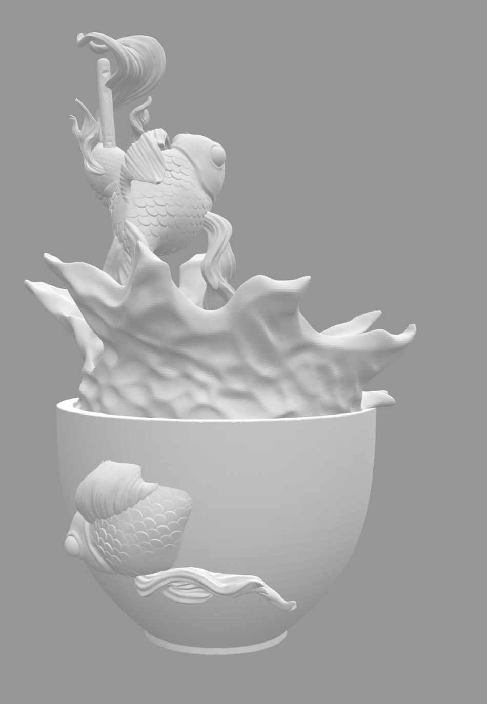 Unexpected Teacup Free 3D print model_1